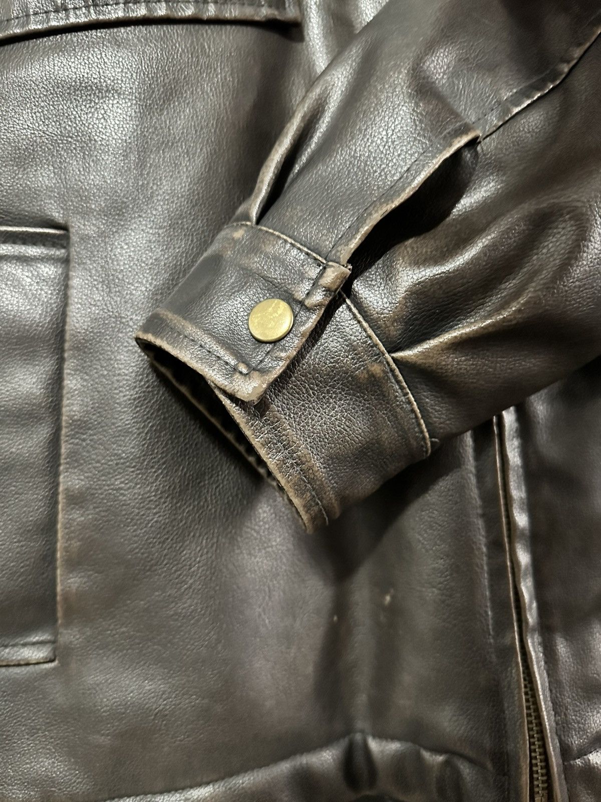 Other Accents Collection Faux Leather Sherpa Jacket Size US L / EU 52-54 / 3 - 7 Thumbnail