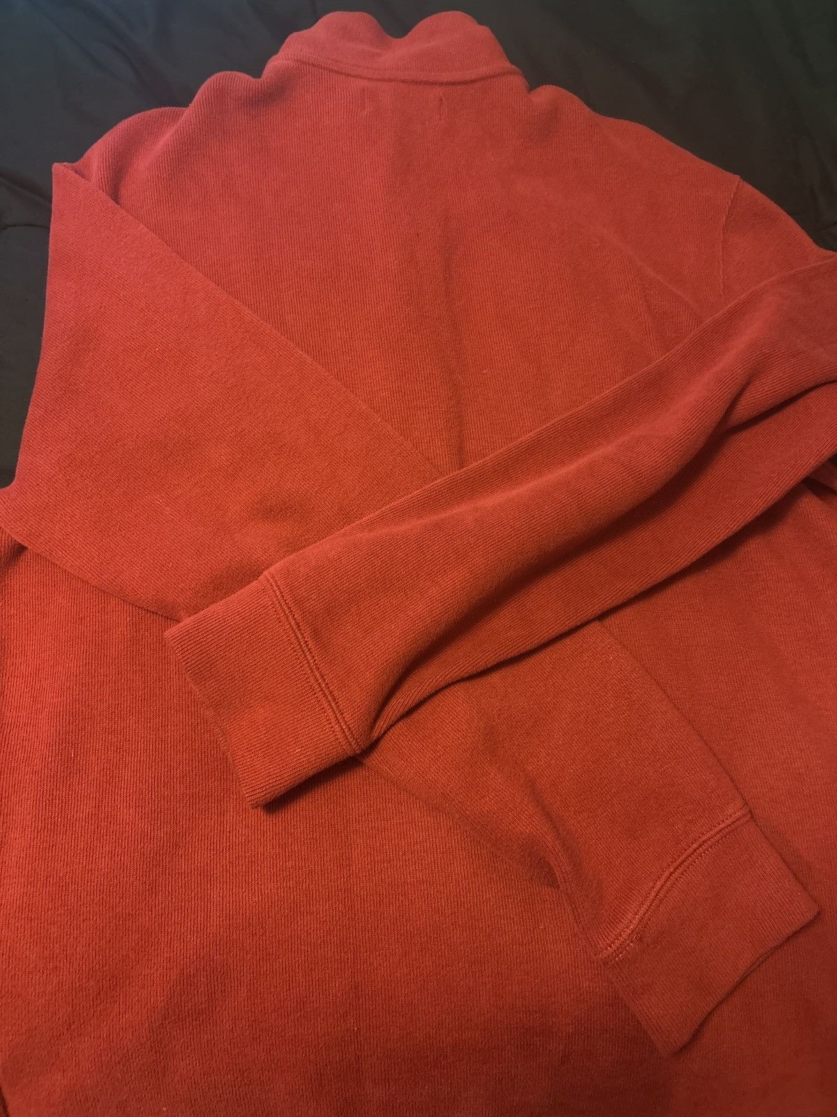 Ralph Lauren Ralph Lauren Quarterzip vintage Burgundy Size US L / EU 52-54 / 3 - 1 Thumbnail