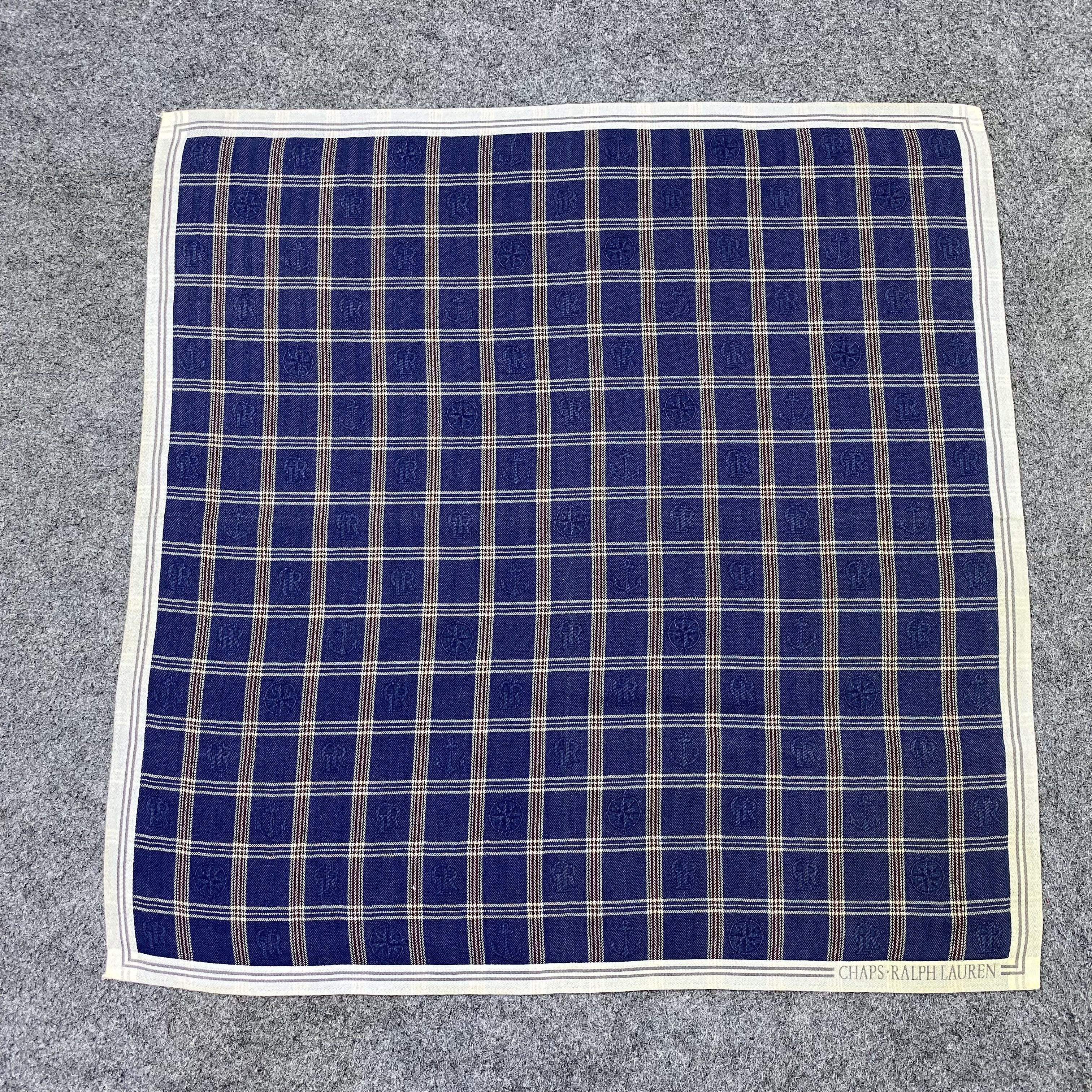 Chaps Ralph Lauren Chaps Ralph Lauren Handkerchief Neckerchief Bandana-B1996 Size ONE SIZE - 3 Thumbnail