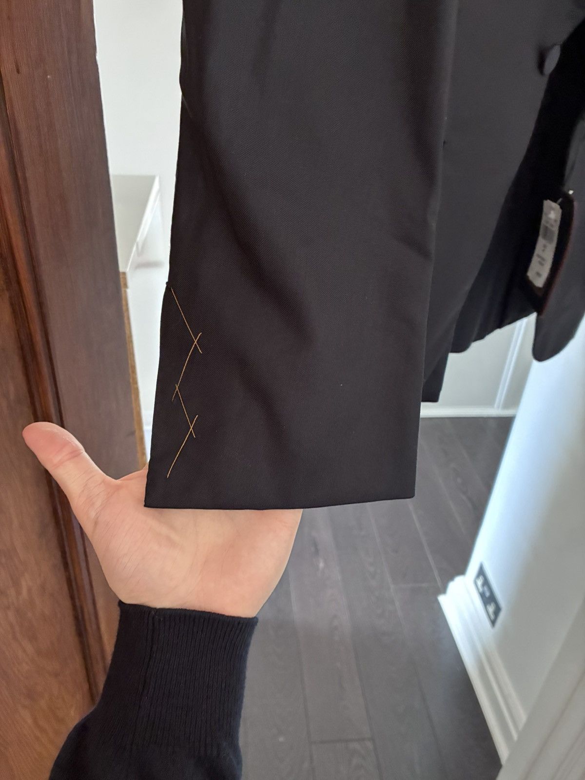 Ermenegildo Zegna Zegna centoventimila black tuxedo uk 36/38 it 46/48 Size 36R - 8 Thumbnail