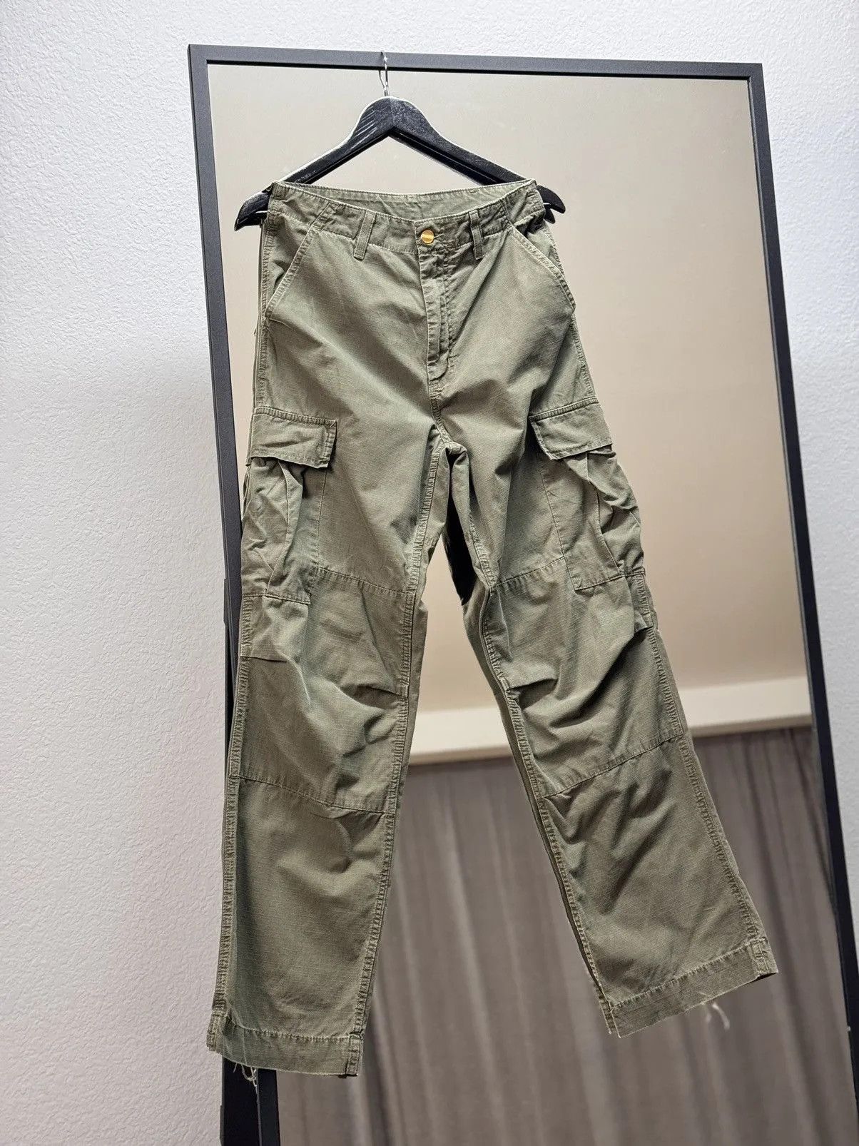 Carhartt Vintage Cargo Pants Double Knee Baggy Y2K Opium SK8 BONTAGE Size US 31 - 5 Thumbnail