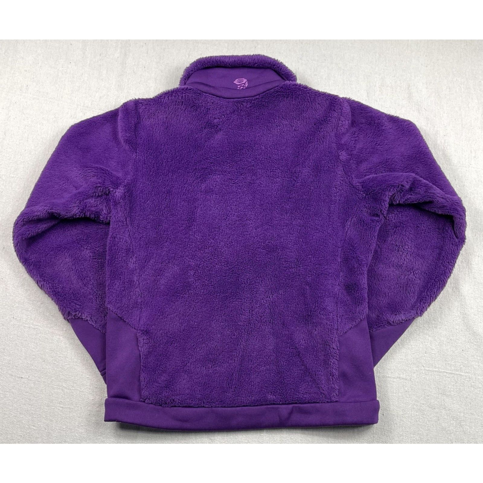 Mountain Hardwear VINTAGE Mountain Hardwear Monkey Jacket Fleece XS Purple Full Zip Pockets Womens Size XS / US 0-2 / IT 36-38 - 4 Thumbnail