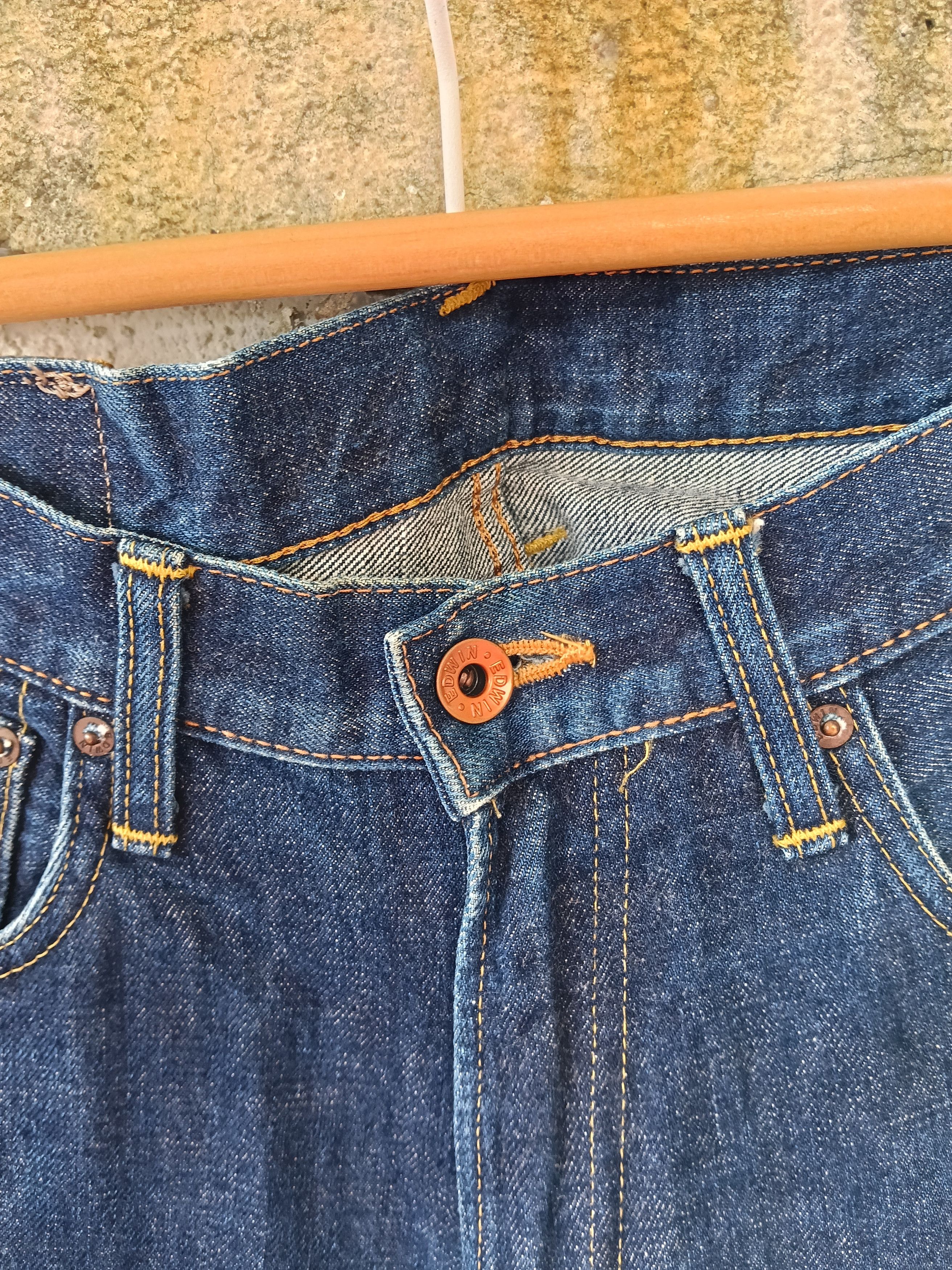 Edwin 💥 Edwin 505X Japanese Selvedge Denim💥 Size US 29 - 6 Thumbnail