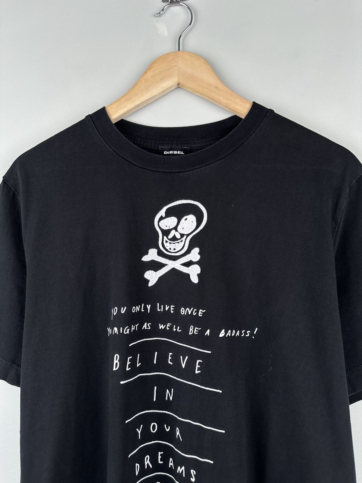Diesel Diesel Skull Box Logo Tee Size US M / EU 48-50 / 2 - 3 Thumbnail