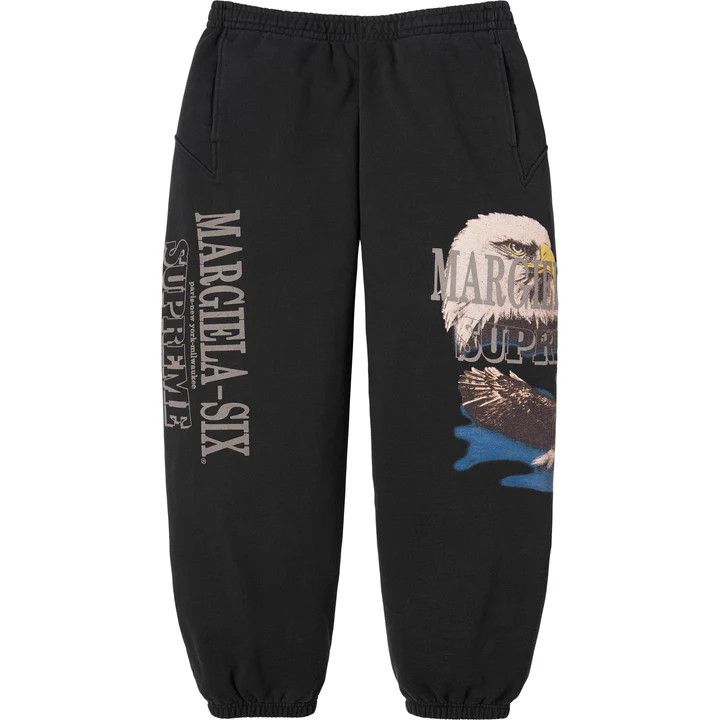 Maison Margiela × Supreme Eagle Sweatpant Size US 32 / EU 48 - 1 Thumbnail