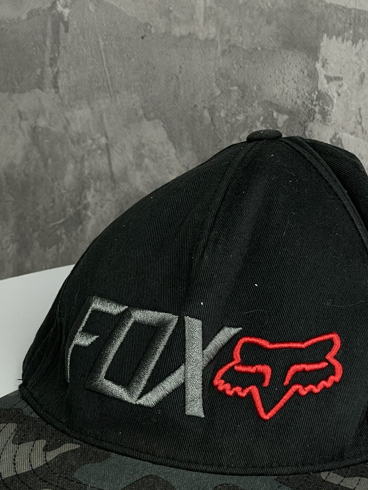 Fox Racing × Vintage Vintage Fox Racing Hat Cap Big Logo Size ONE SIZE - 4 Thumbnail
