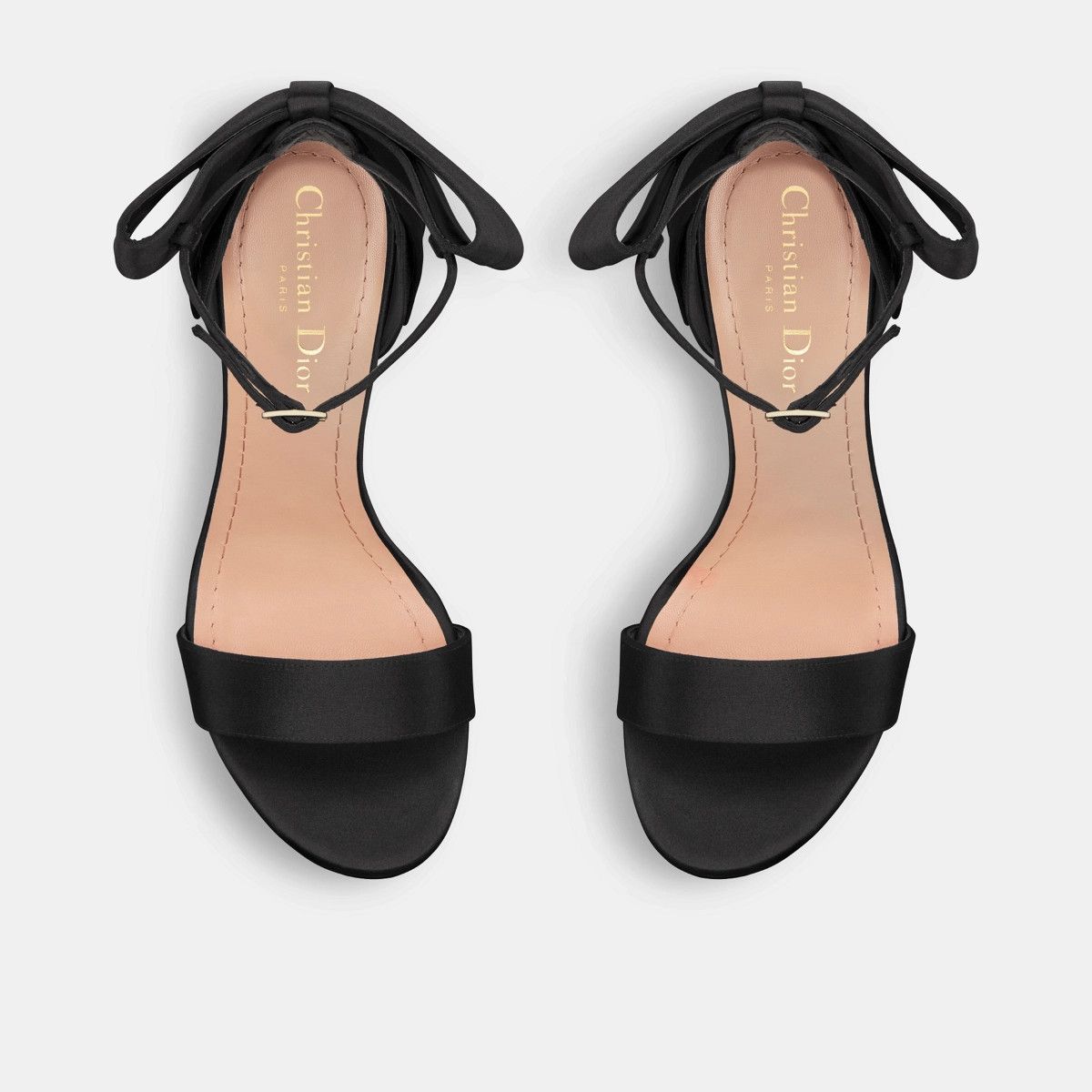 Dior o1bcso1str0225 Heeled Sandal in Black Size US 6 / IT 36 - 4 Thumbnail