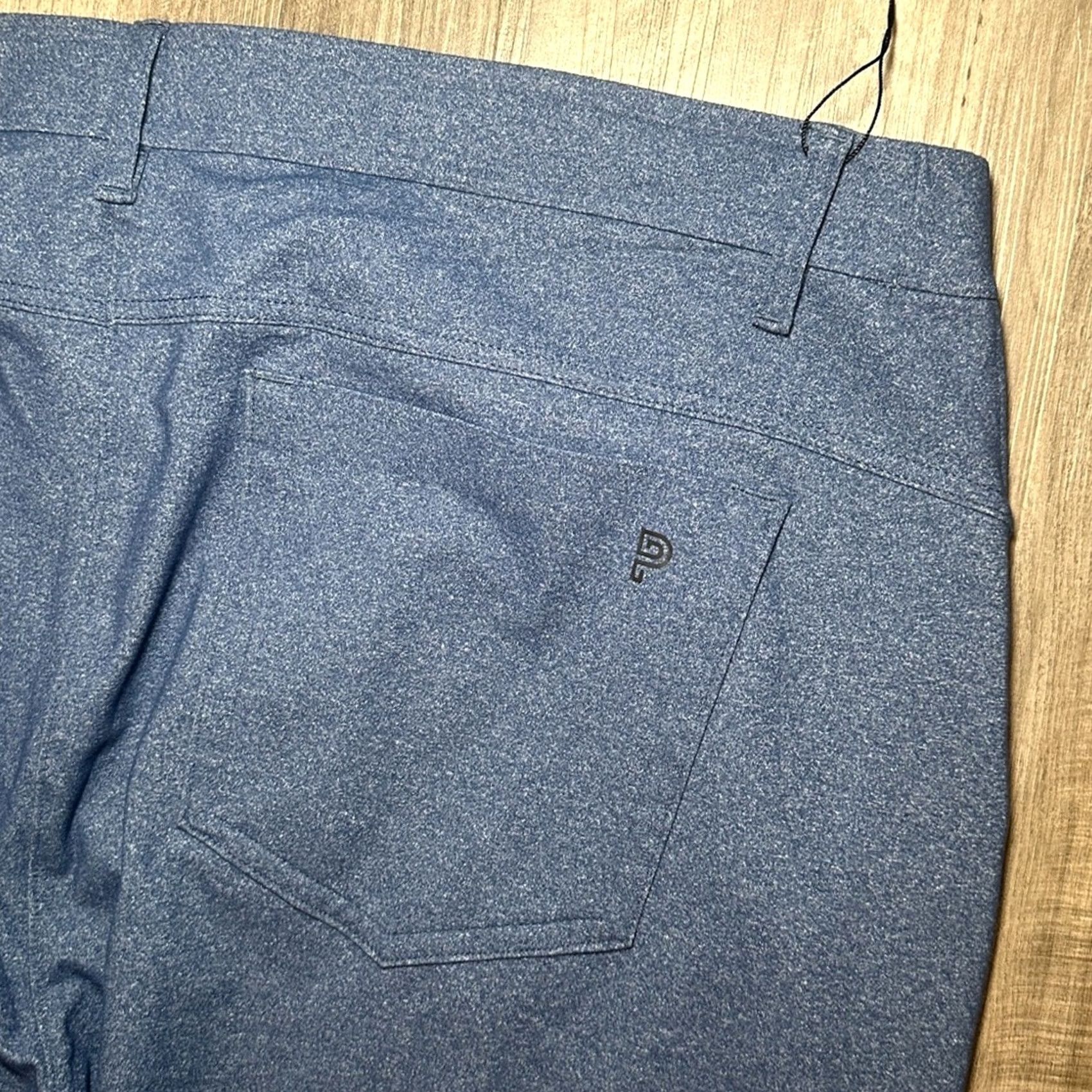 Vintage Public Rec Heather Blue Gamechanger Performance Pants Mens 42 Regular Chino NWOT 28in inseam Size US 42 / EU 58 - 5 Thumbnail