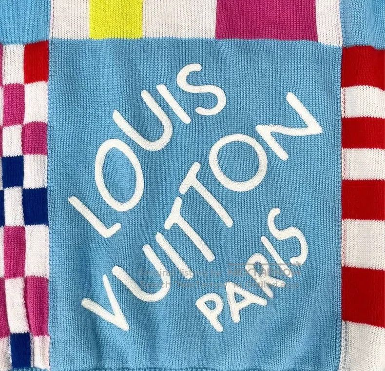 Louis Vuitton Louis Vuitton Blue checkerboard block-embroidered monogram Size US XXL / EU 58 / 5 - 4 Thumbnail