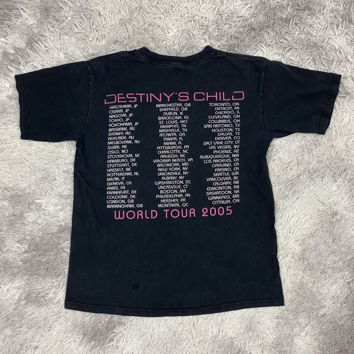 Band Tees Vintage Y2K band destiny’s child tour 2005 Size US M / EU 48-50 / 2 - 2 Thumbnail