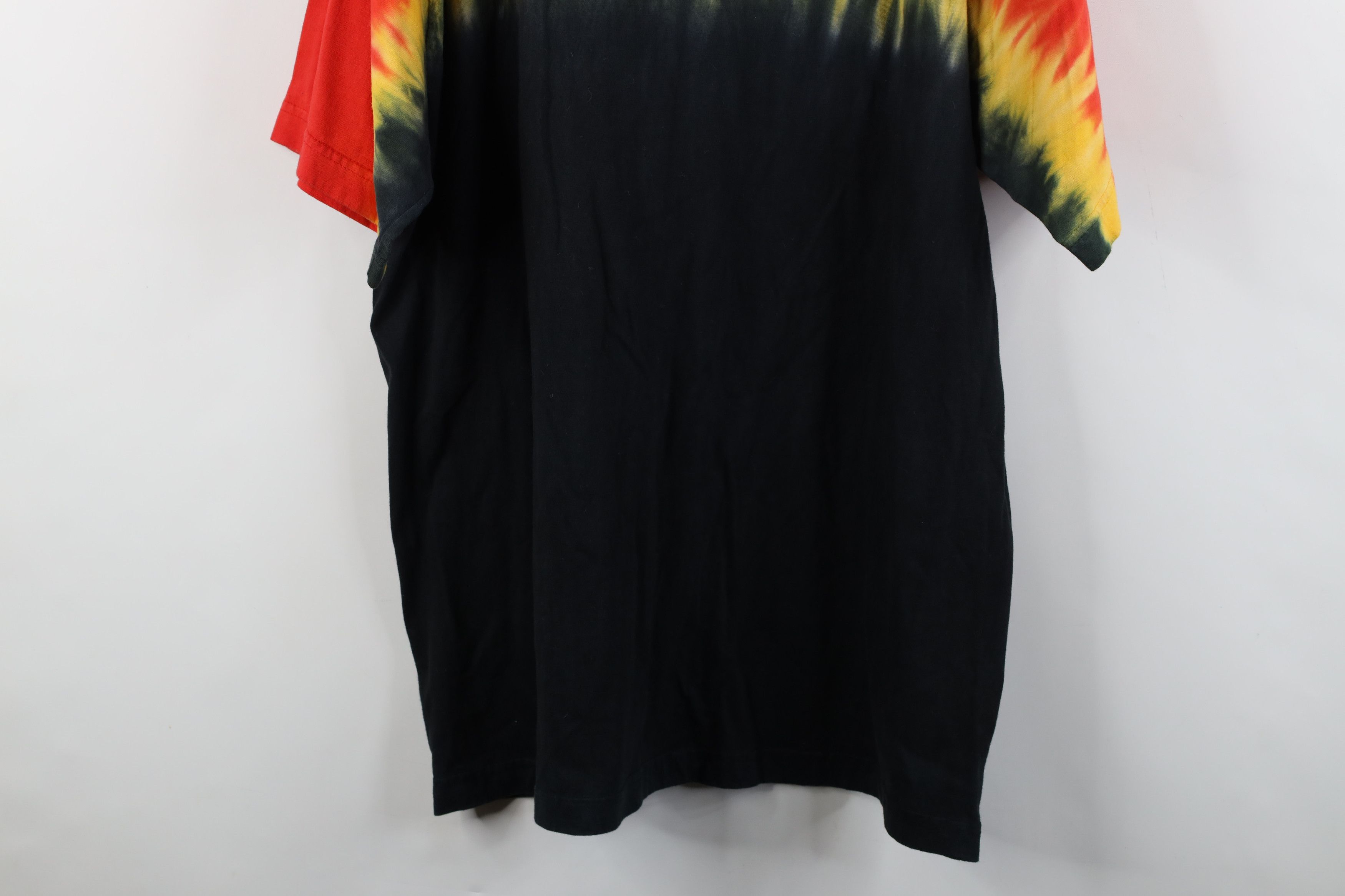 Vintage Vintage 90s Streetwear Fire Flames Engine Car Racing T-Shirt Size US XXL / EU 58 / 5 - 10 Thumbnail