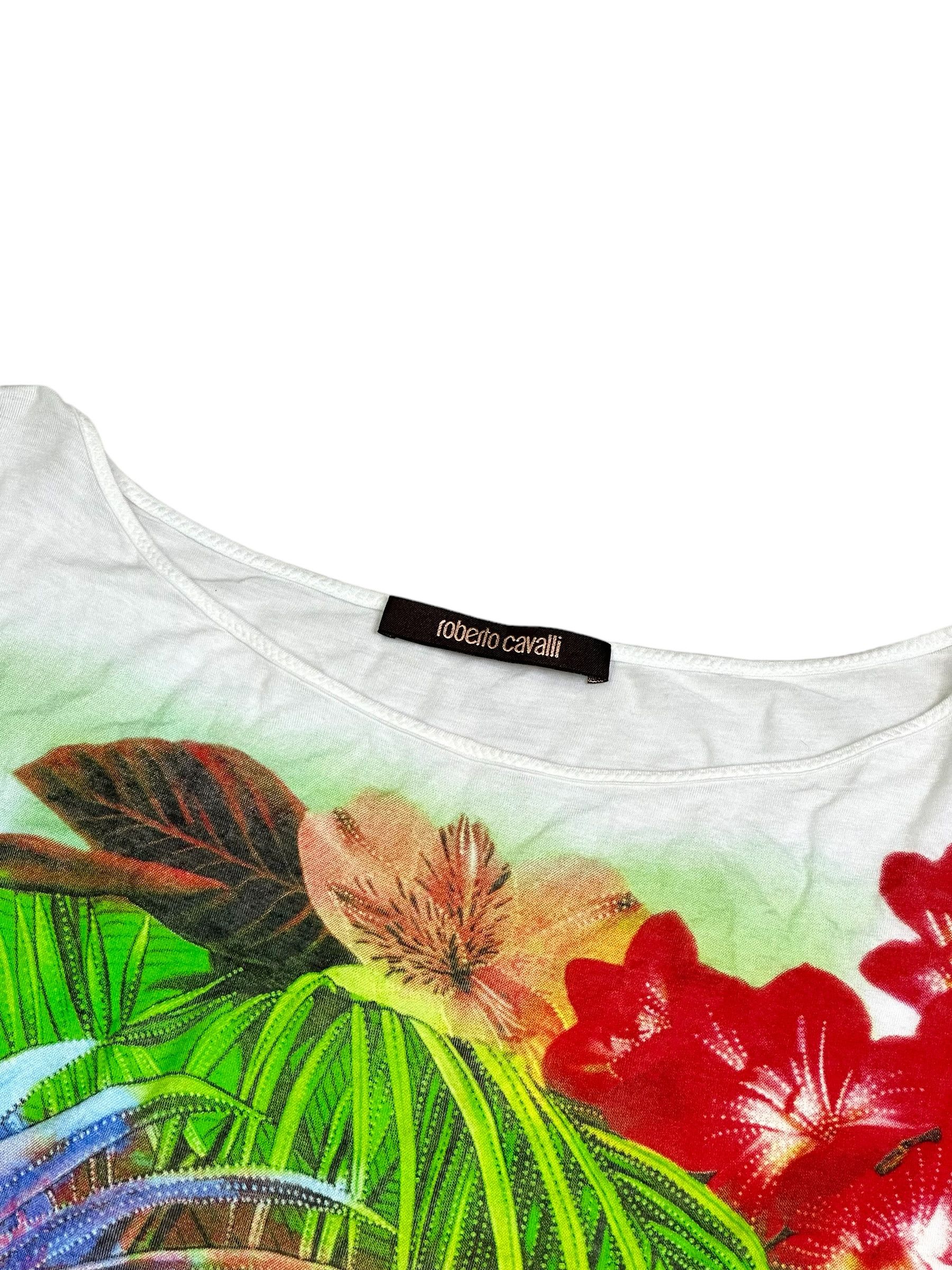 Roberto Cavalli Cavalli animal flower printed shirt Size M / US 6-8 / IT 42-44 - 4 Thumbnail