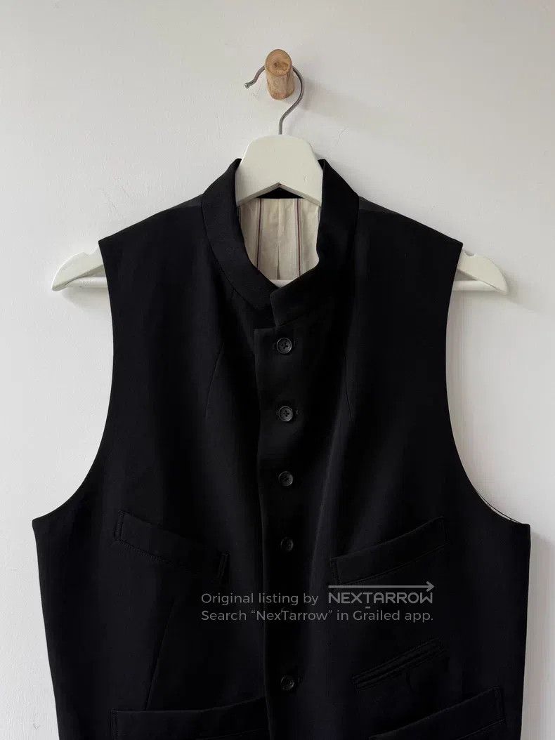 Yohji Yamamoto Yohji Yamamoto 22AW Show Stand Collar Vest Size US L / EU 52-54 / 3 - 5 Thumbnail