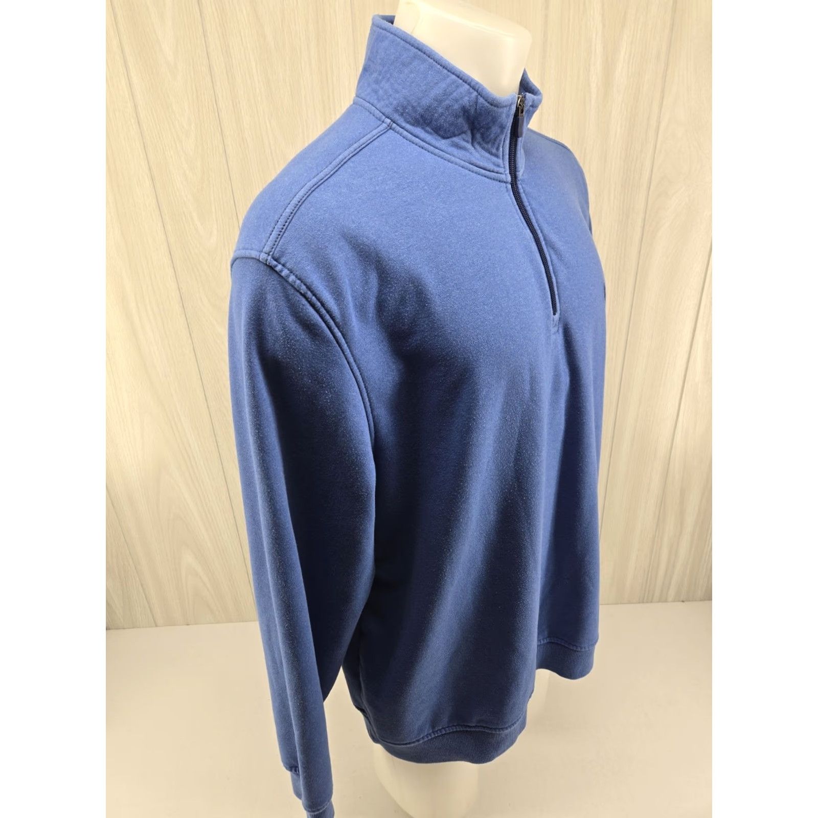 Izod VINTAGE IZOD Advantage Performance Sweatshirt 1/4 Zip Men’s Pullover XL Blue Size US XL / EU 56 / 4 - 7 Thumbnail