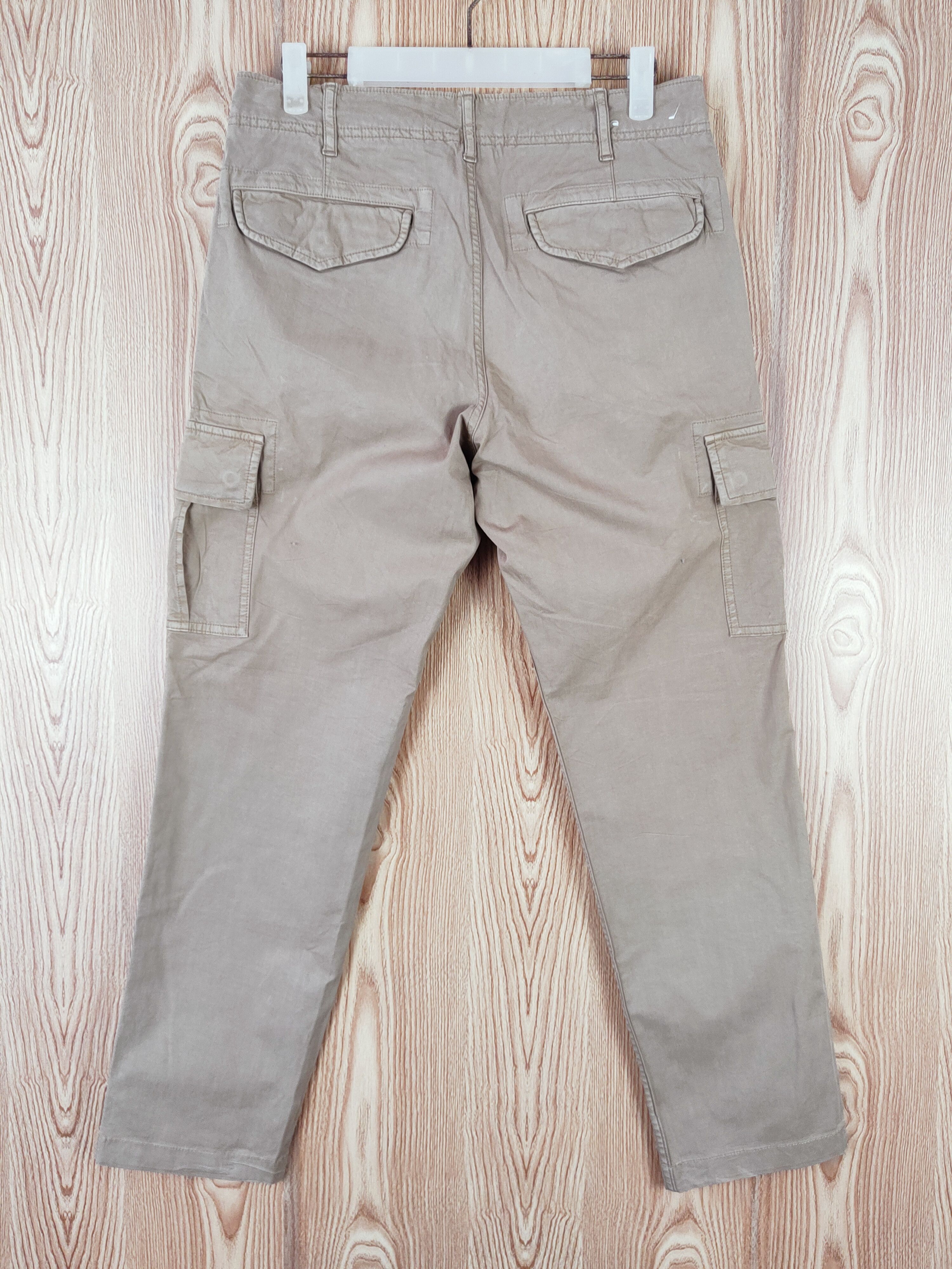 Japanese Brand Uniqlo Beige Multipocket Tactical Cargo Pants #W278 Size US 30 / EU 46 - 7 Thumbnail
