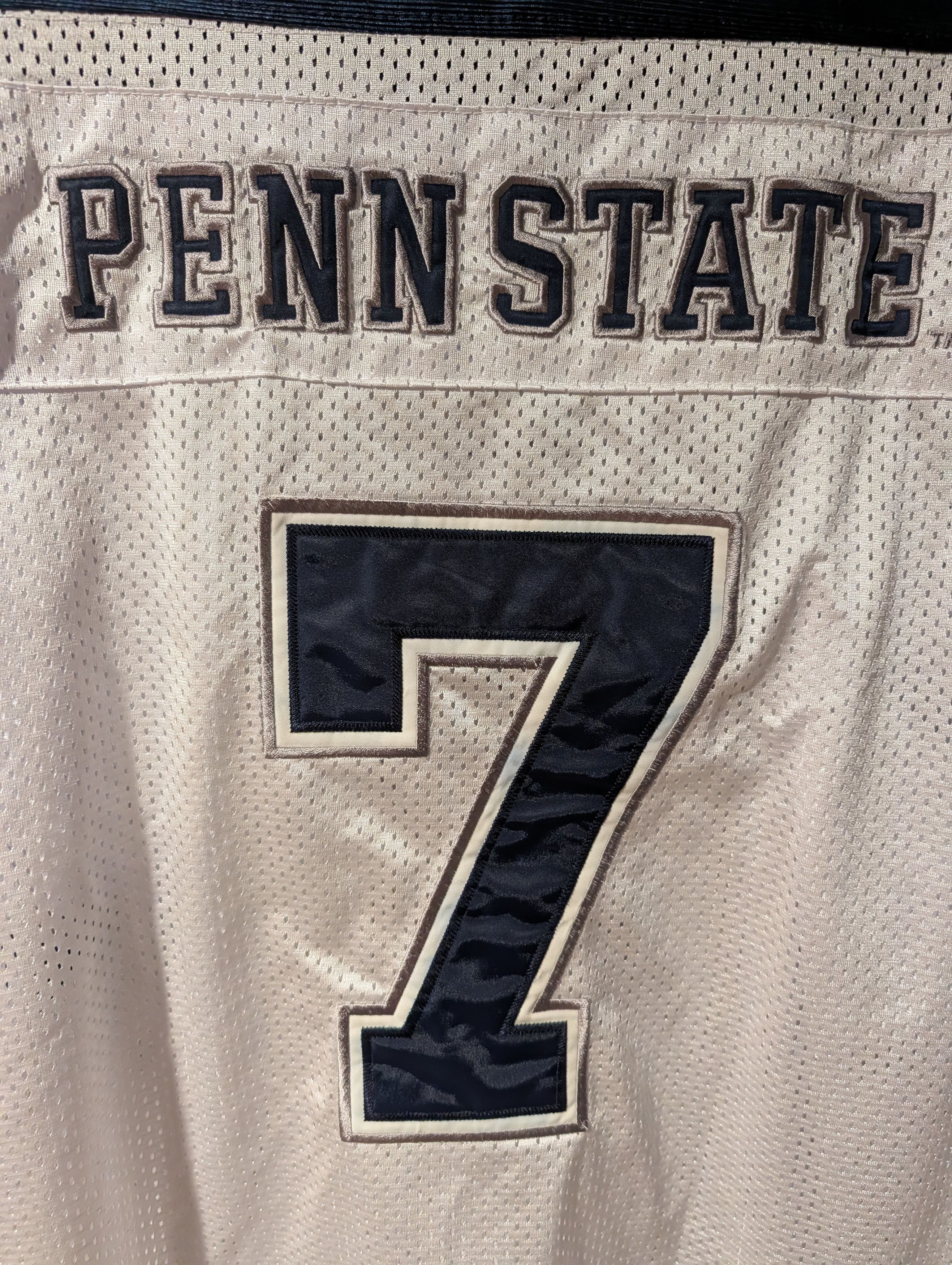 NCAA Colosseum Penn State Nittany Lions #7 Mesh Football Jersey Size US XL / EU 56 / 4 - 10 Thumbnail