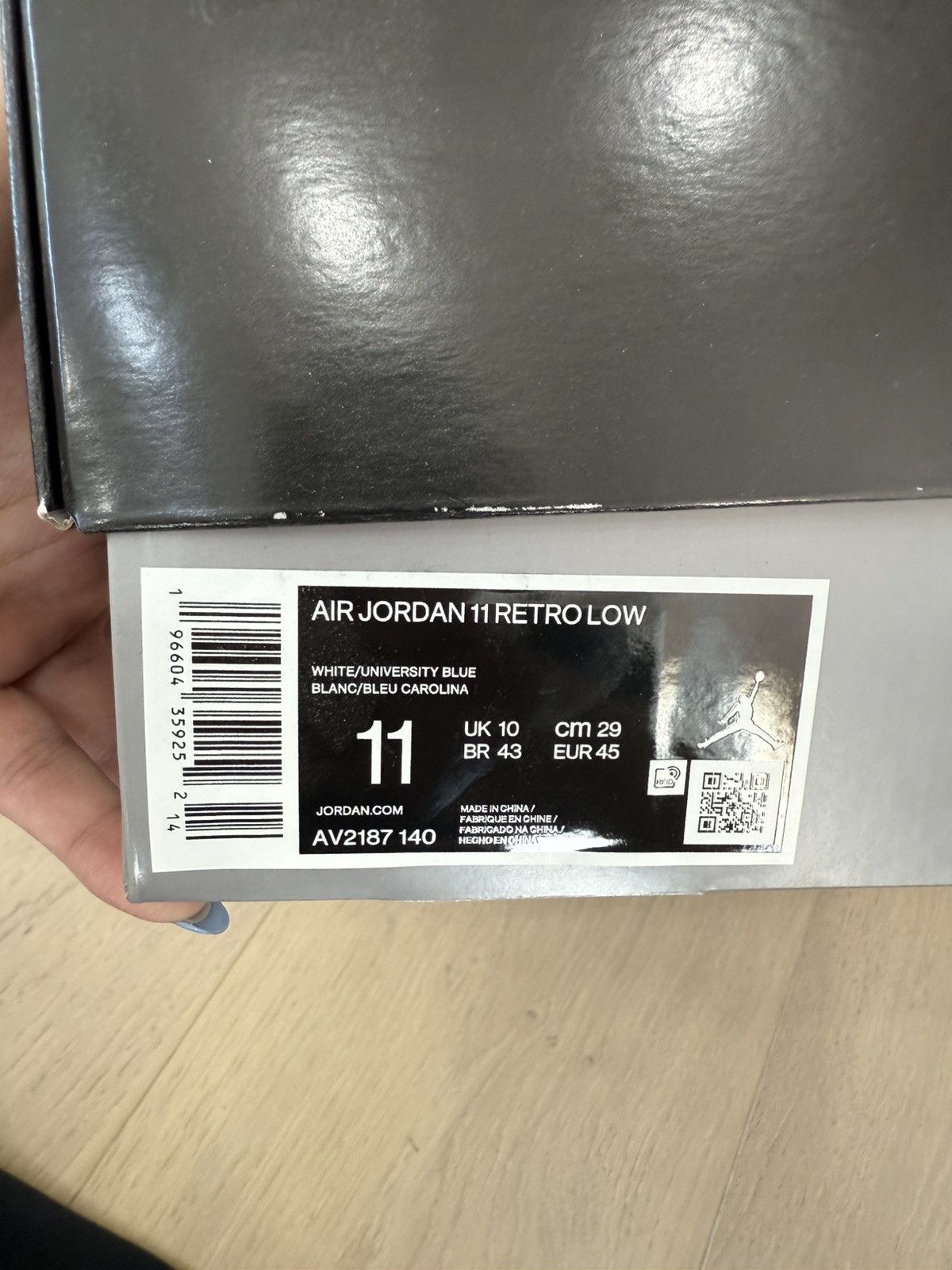 Jordan Brand Jordan 11 Cement Grey Lows Size US 11 / EU 44 - 6 Thumbnail