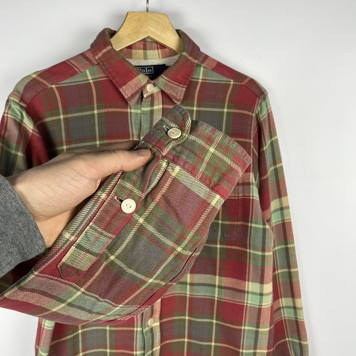 Polo Ralph Lauren Vintage Polo Ralph Lauren heavy overshirt shirt 90’s Size US S / EU 44-46 / 1 - 9 Thumbnail