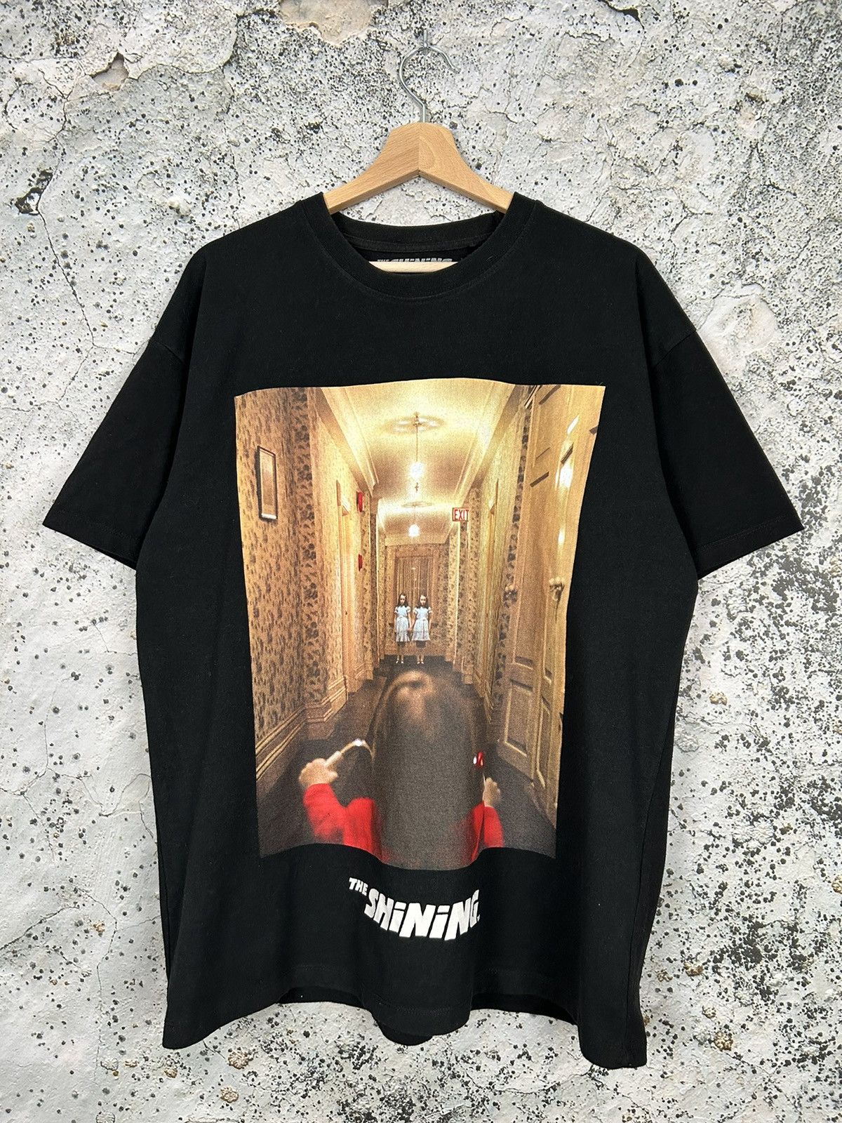 Vintage The Shining Rare Movie Graphic Tee Vintage Streetwear AOP Size US M / EU 48-50 / 2 - 1 Thumbnail