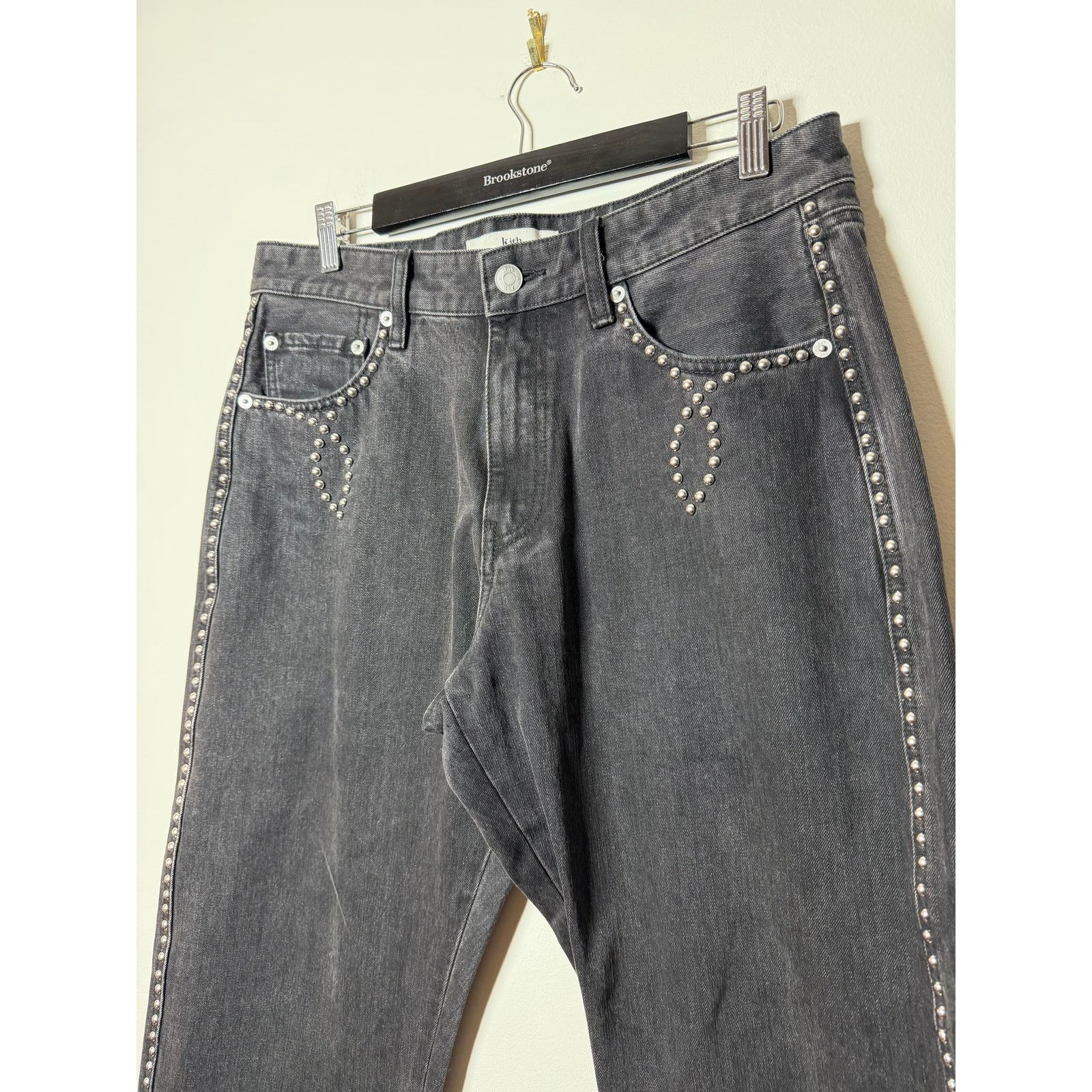 Kith Kith Studded Denim Webster Chill Size US 32 / EU 48 - 1 Thumbnail