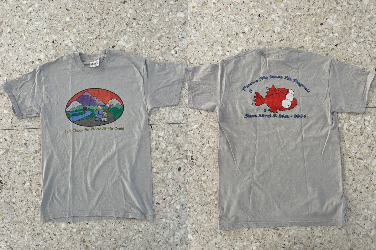 The Simpsons Phish Simpsons Rare 2004 Vintage Last Chance Phishin Creek Size US S / EU 44-46 / 1 - 2 Thumbnail