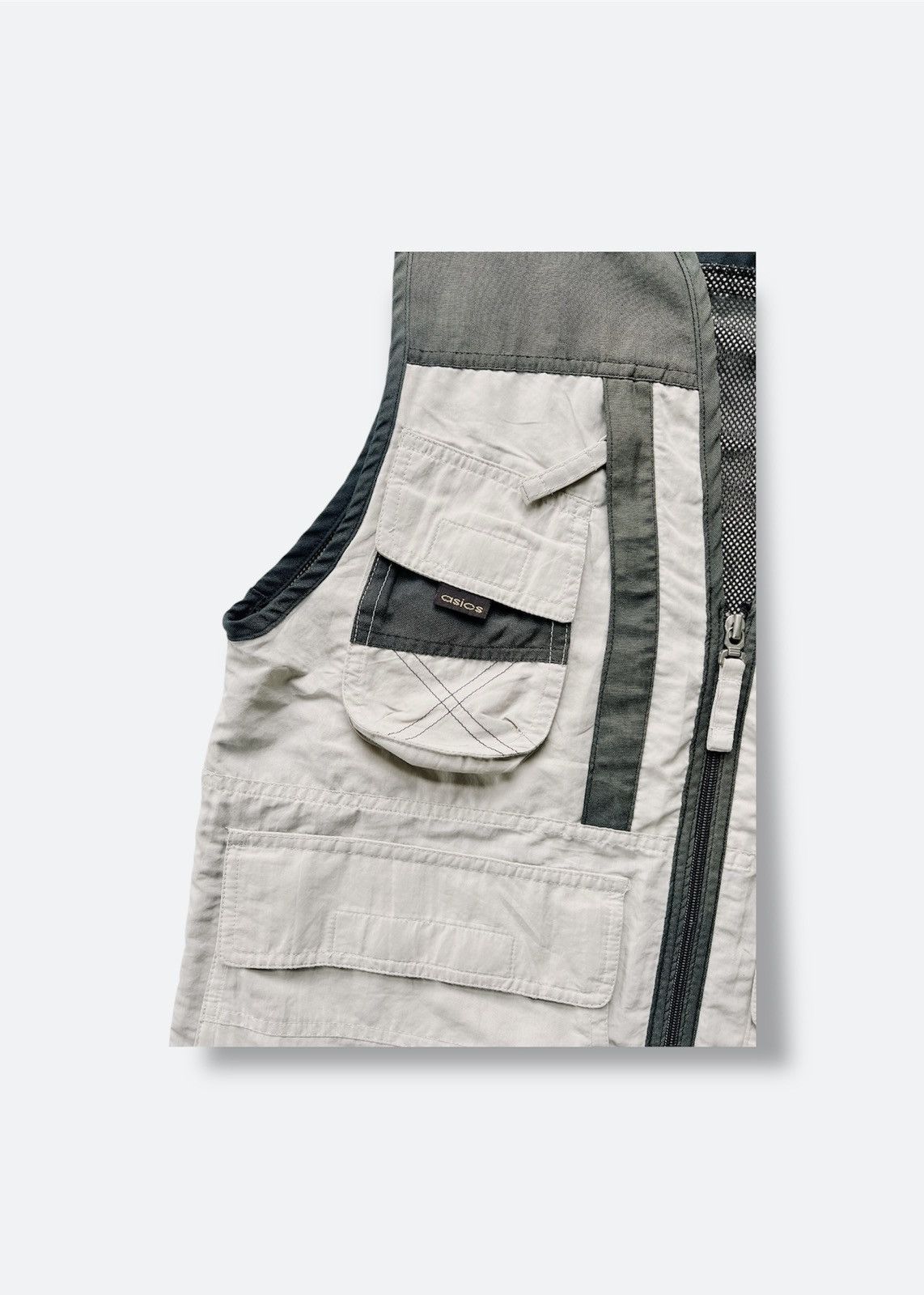 Asics × Japanese Brand × Vintage ASICS multi-pocket gilet vest Size US M / EU 48-50 / 2 - 6 Thumbnail