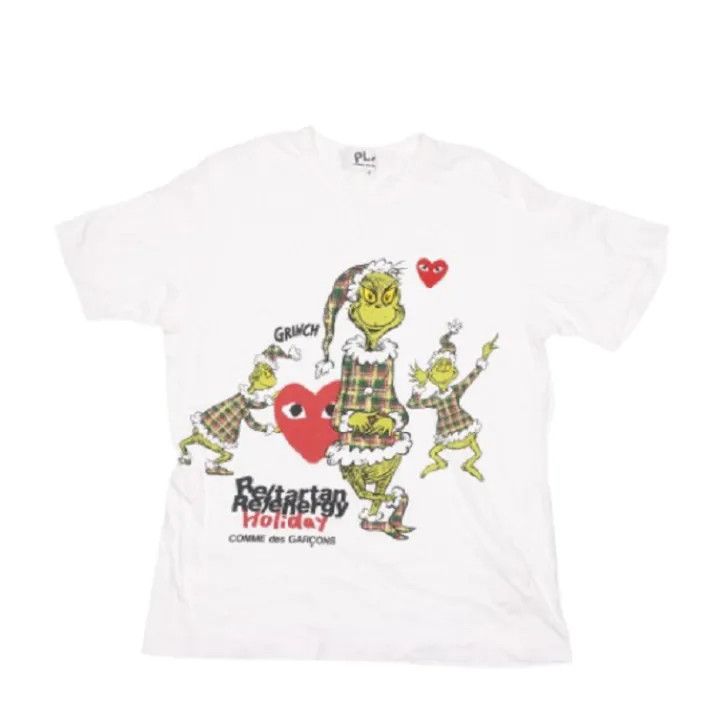 【希少】COMME des GARÇONS PLAY グリンチ Tシャツ M Comme Des Garcons Grinch | Grailed