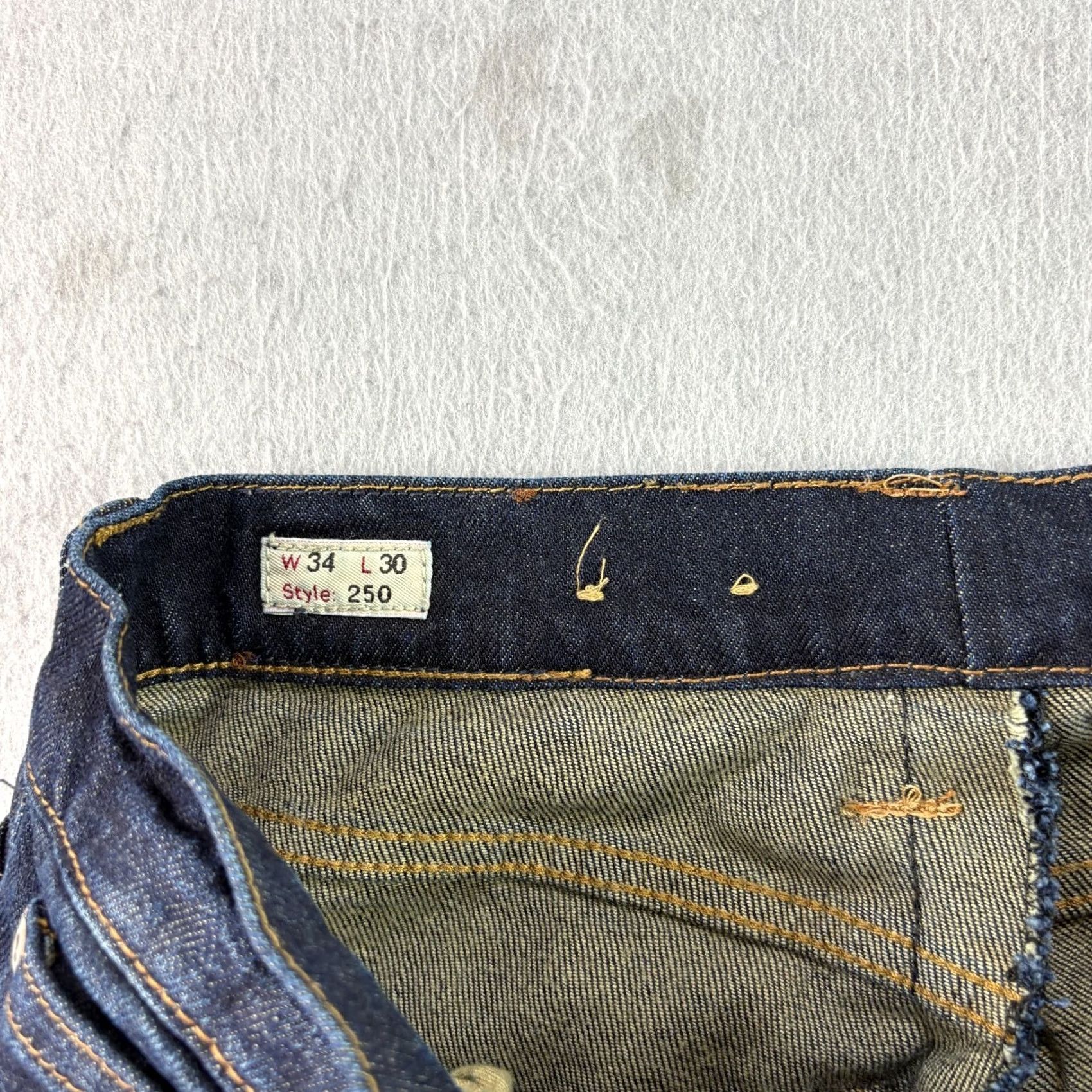 J.Crew J.CREW Jeans Slim 34x28 Blue Denim Stretch 30x30 Skinny Fit Regular Men Jeans Size US 34 / EU 50 - 3 Thumbnail