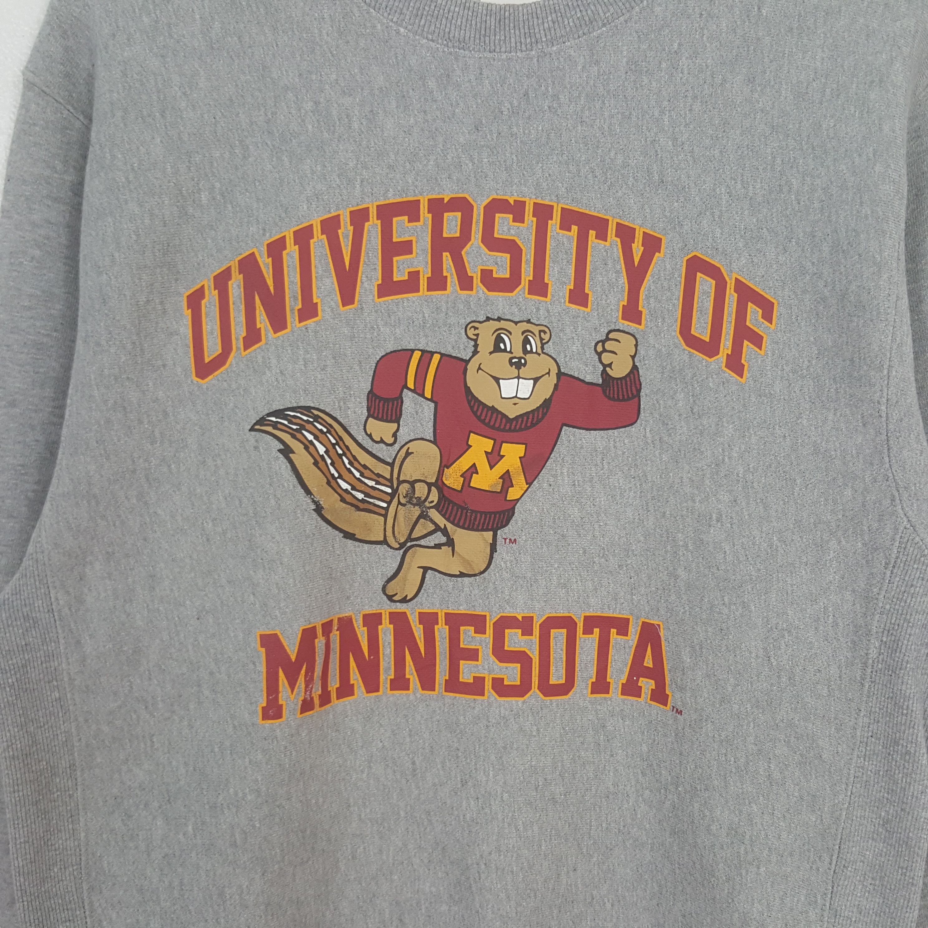 GU Vintage University Of Minesota Promo Sweatshirt C315N3 Size US S / EU 44-46 / 1 - 2 Thumbnail