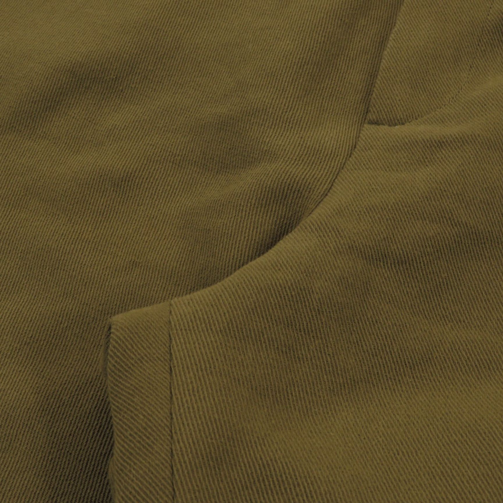 Sandro Sandro Paris Shorts Mens 34 (44) Camel Brown Cotton Twill Designer Chino 9" Andy Size US 44 / EU 60 - 4 Thumbnail