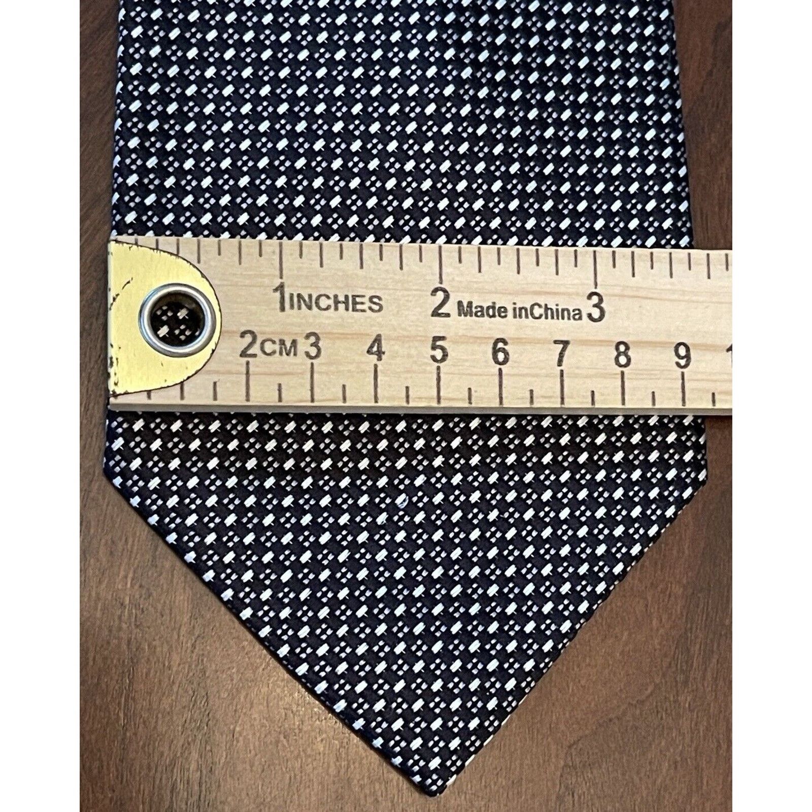 Geoffrey Beene Geoffrey Beene Black Hand Made 100% Silk Made In China Size ONE SIZE - 4 Thumbnail
