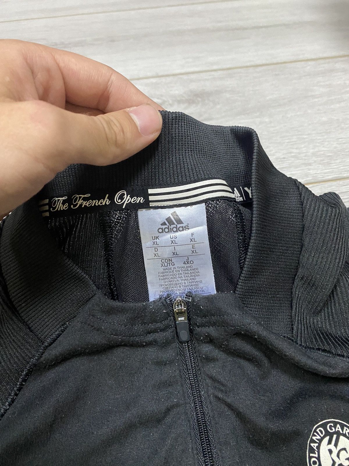 Adidas Adidas Y-3 Rolland Garros Paris Polo Tee Size US XL / EU 56 / 4 - 3 Thumbnail