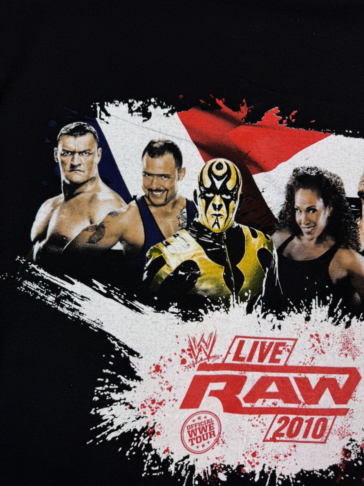 WWE WWE The Raw 2010 Wrestling T-shirt Size US M / EU 48-50 / 2 - 18 Thumbnail