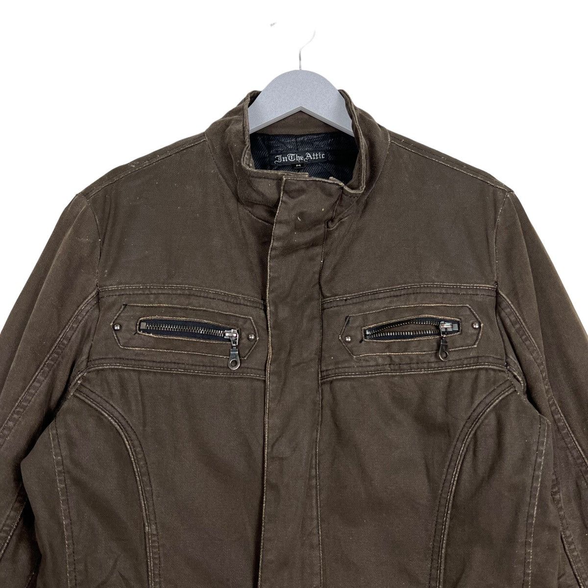 14th Addiction 🔥 IN THE ATTIC SLEEVE BELTED MOTO RIDER JACKET Size US M / EU 48-50 / 2 - 3 Thumbnail