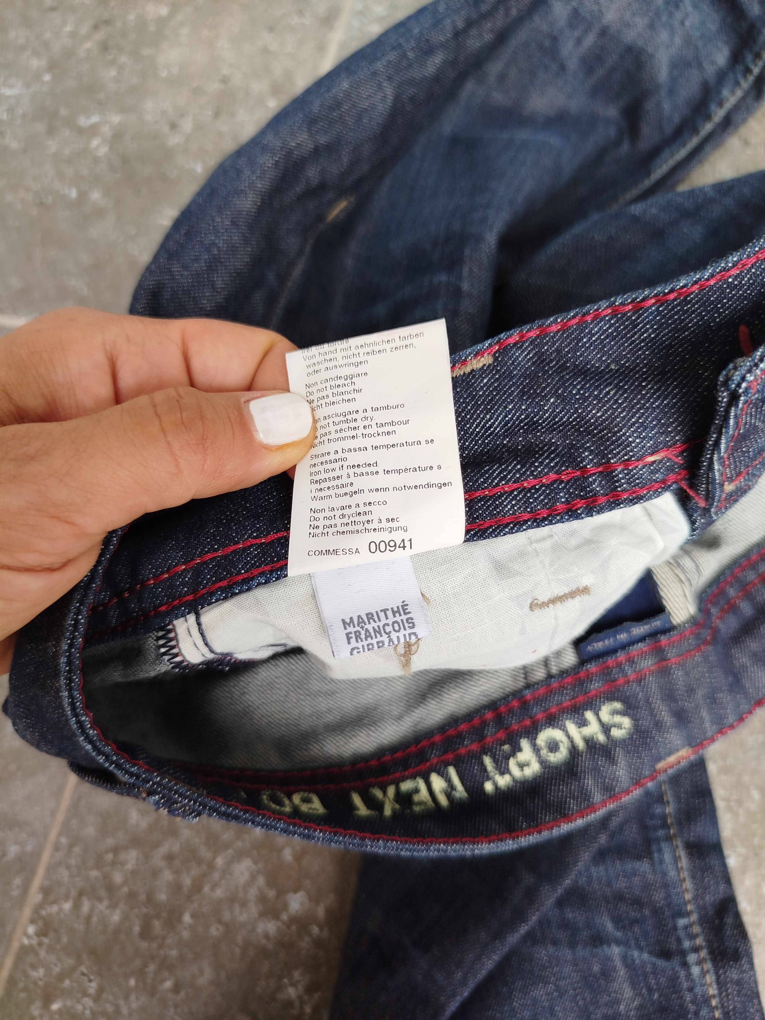 Marithe + Francois Girbaud Jeans Capri Boyfriend Demin Vintage Y2K Size 27/S Size 27" / US 4 / IT 40 - 18 Thumbnail