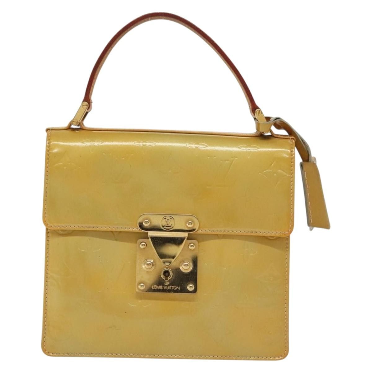 Louis Vuitton LOUIS VUITTON Monogram Vernis Spring Street Hand Bag Gris Size ONE SIZE - 13 Thumbnail