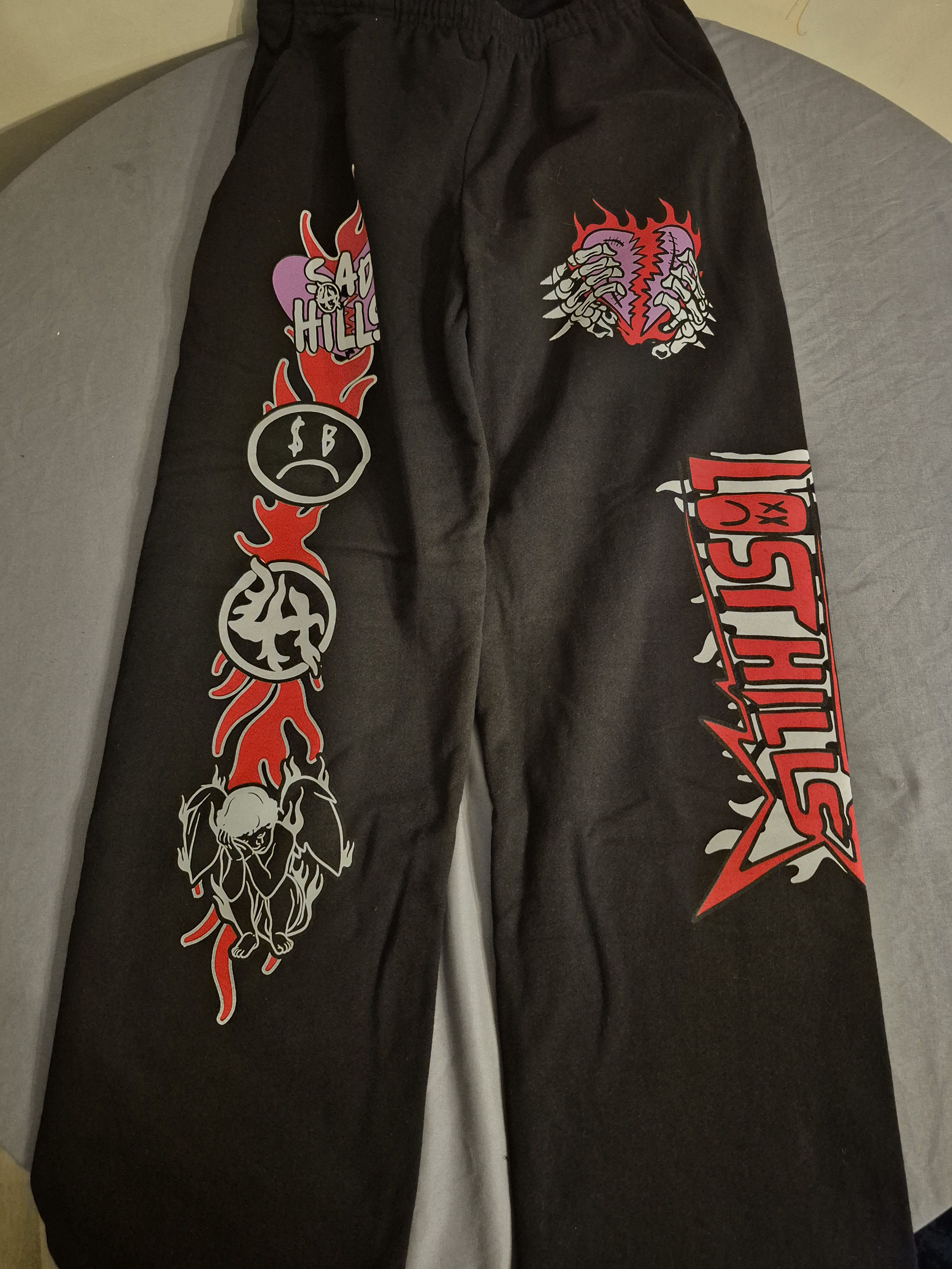 Lost hills × Sad Boys Lost Hills x Sad Boys Collab Sweatpants Size XL BNWT Size US 38 / EU 54 - 1 Thumbnail