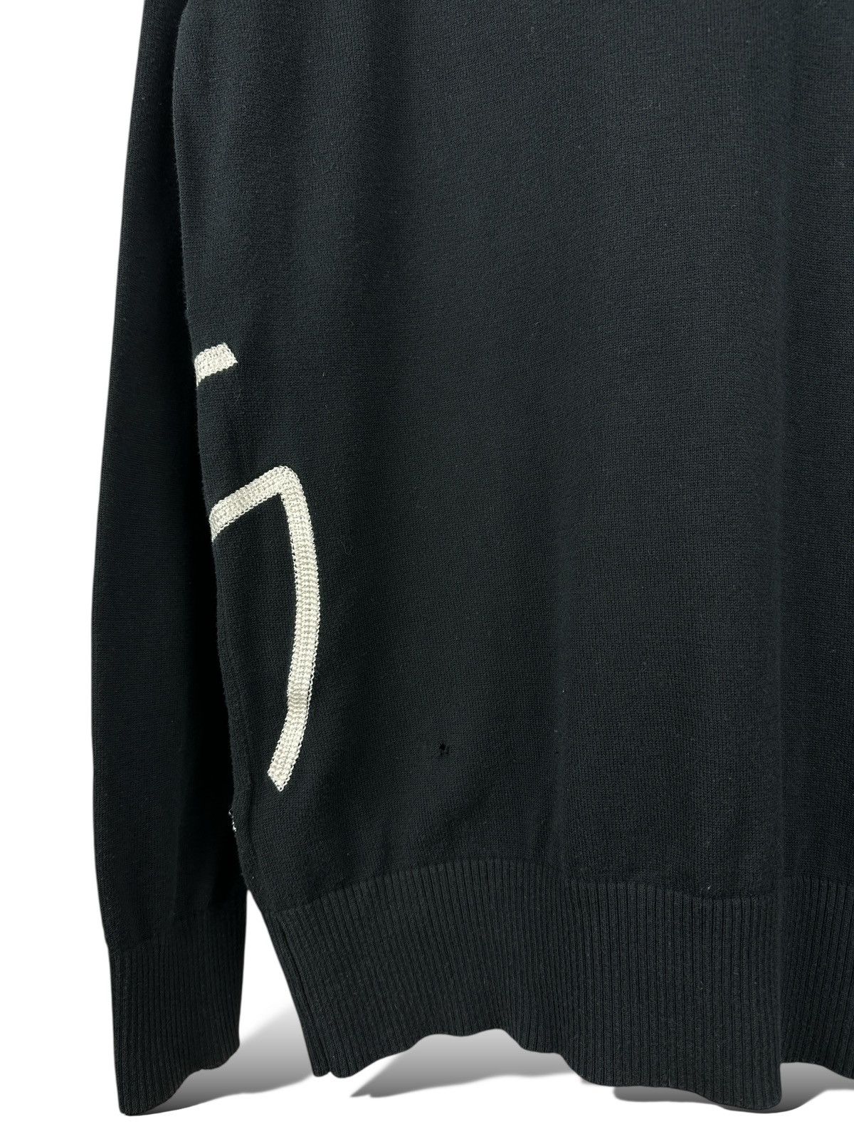 G-Star Vintage Y2K G-Star Shield R Knit Sweater Embroidered Logo Size US L / EU 52-54 / 3 - 18 Thumbnail