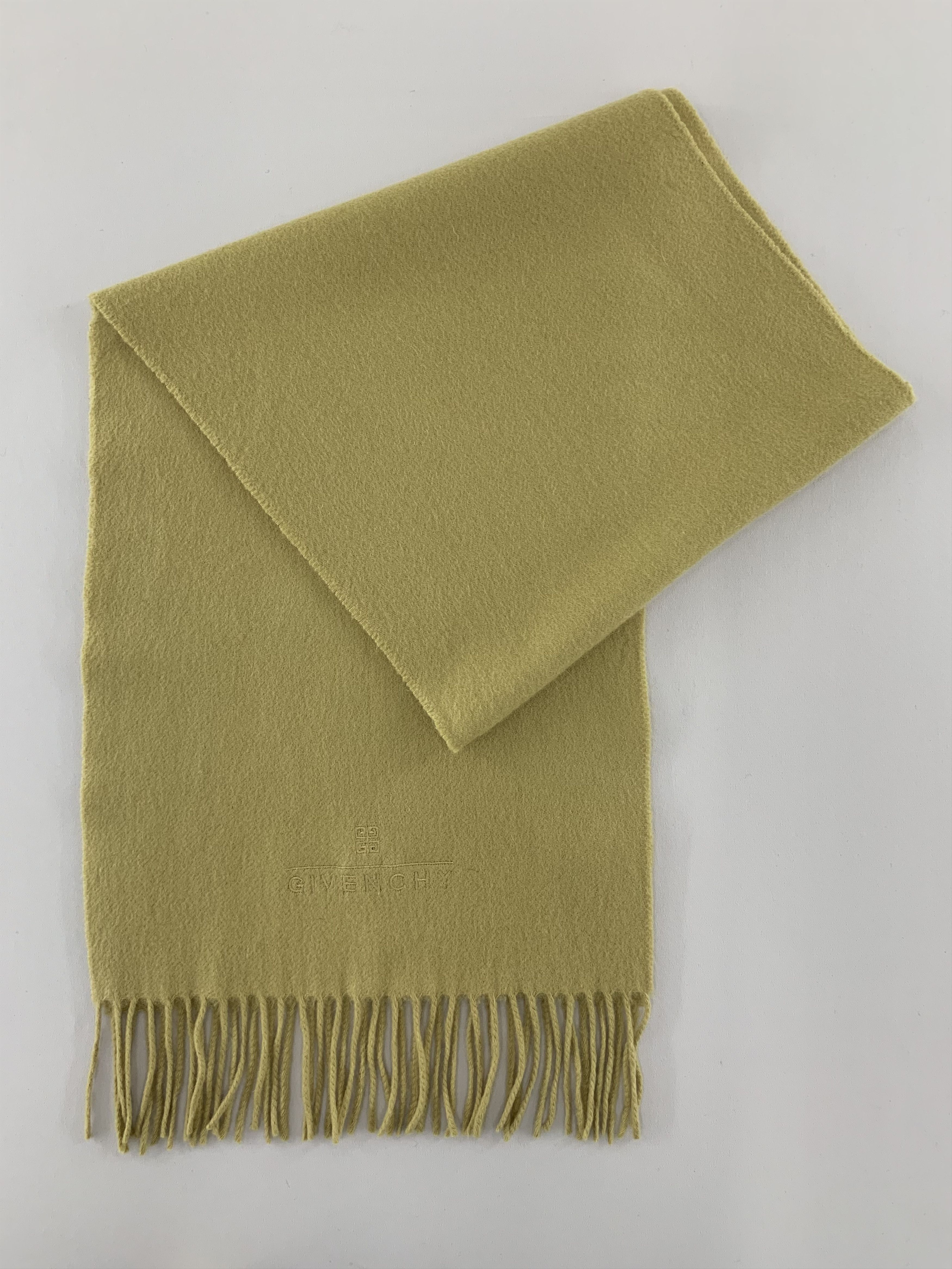 Givenchy Givenchy Scarf Cashmere Muffler Neck Wrap BL5179 Size ONE SIZE - 4 Thumbnail