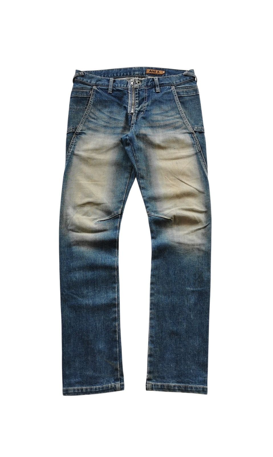 Jean And A Jeans Show Zipper Biker Twisted Size US 32 / EU 48 - 7 Thumbnail