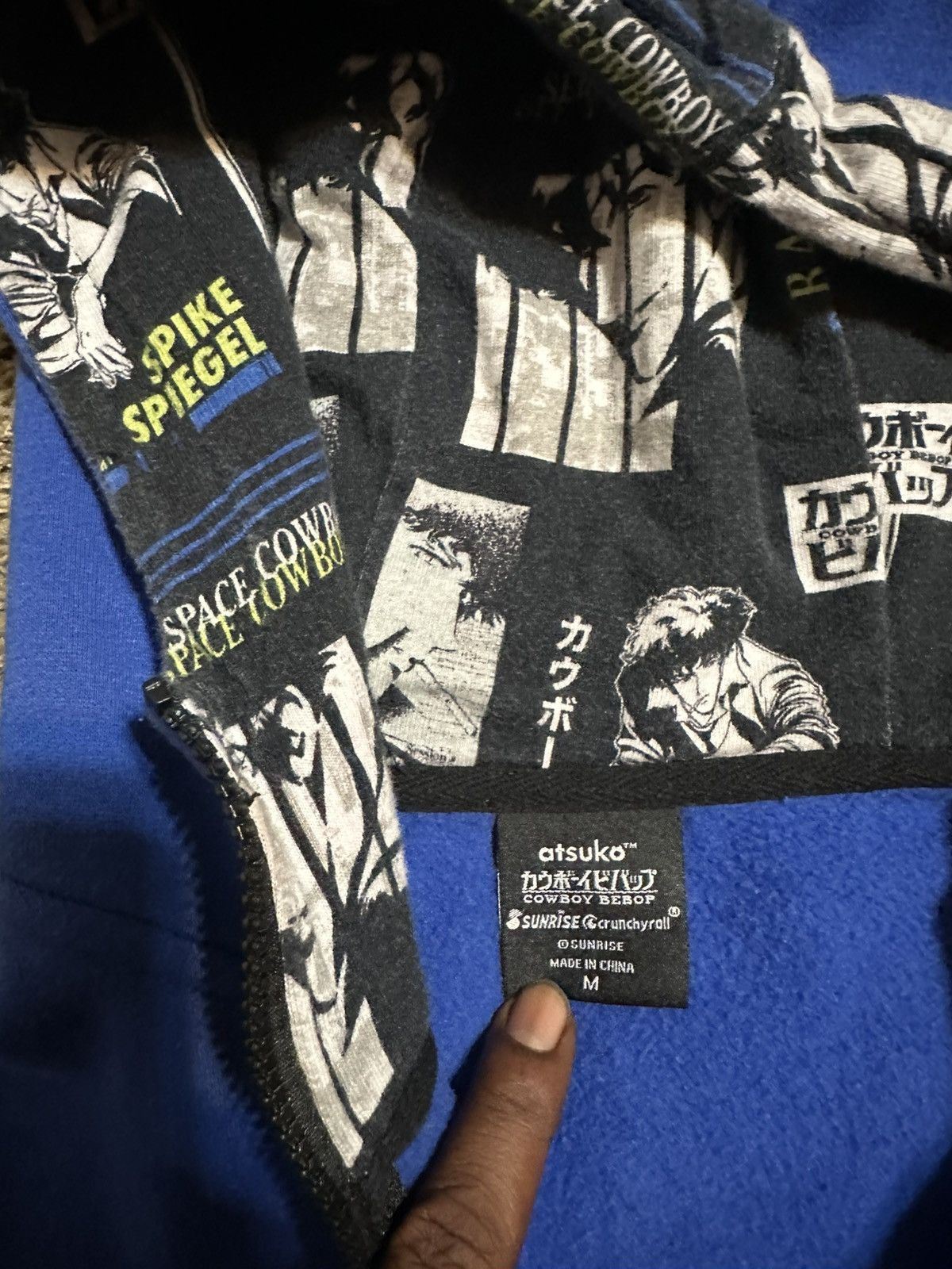 Other Vintage Atsuko Spike Spiegel contrast hoodie 00s size medium Size US M / EU 48-50 / 2 - 8 Thumbnail