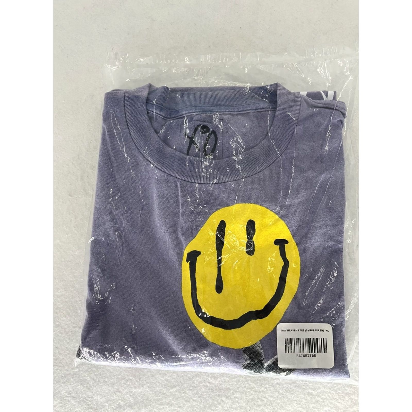 Vintage XO THE WEEKND Nav “Good Intentions” T-Shirt Size XL Purple Tye die NEW RARE Size US XL / EU 56 / 4 - 3 Thumbnail