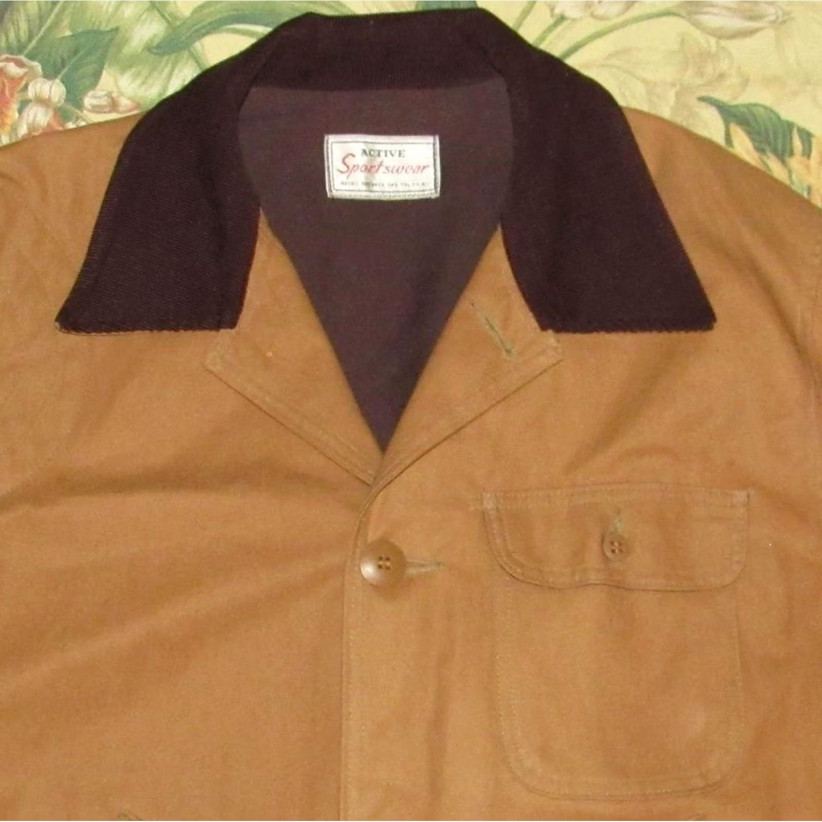 Sears Vtg SEARS & ROEBUCK Tobacco Brown Barn Coat Jacket XL Size US XL / EU 56 / 4 - 2 Thumbnail