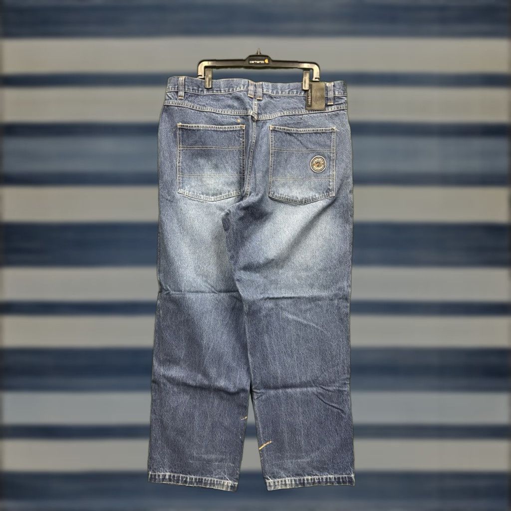 Vintage VINTAGE Ruff Ryders Jeans Mens 42x32 Blue Hip Hop Baggy 90s Casual Wide-Leg Relaxed 5-Pocket Denim Cotton DMX Mens Size US 42 / EU 58 - 1 Thumbnail