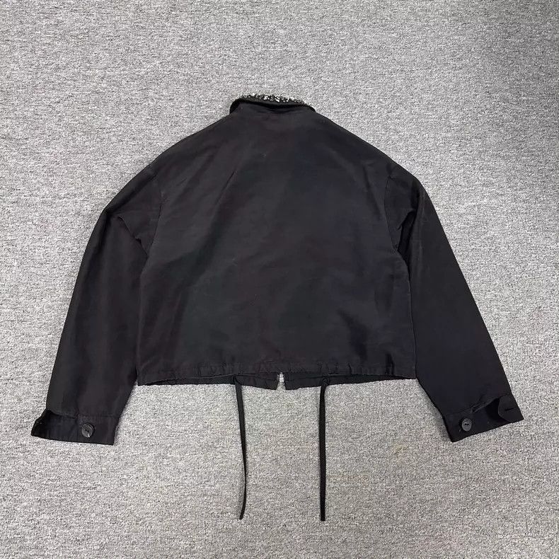 Prada Prada Size 38 Show Style Gem Zipper Jacket size 38 2502-N Size US XS / EU 42 / 0 - 2 Thumbnail