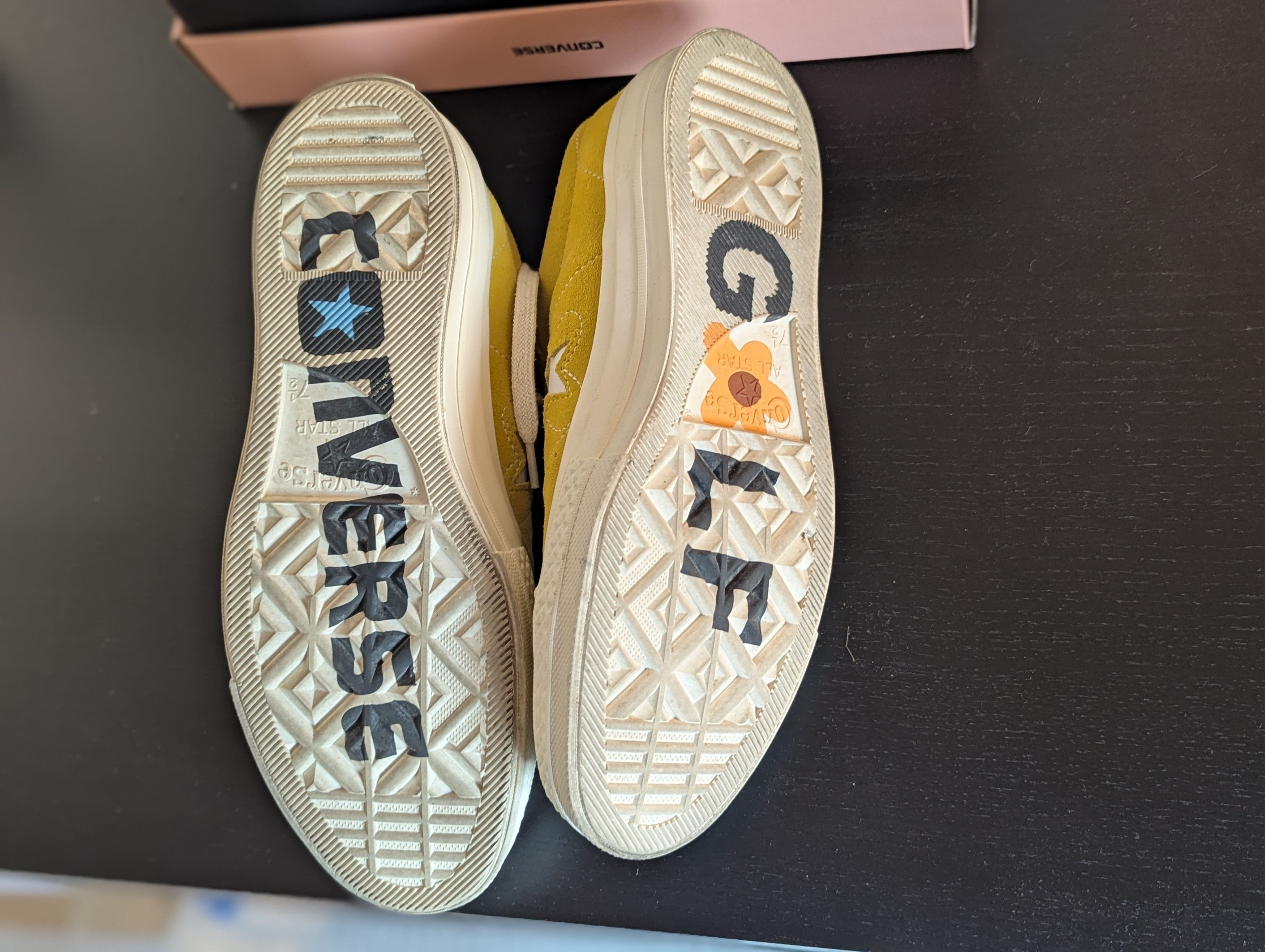 Converse × Golf le Fleur Golf Le Fleur x One Star OX “Sulphur” (2017) Size US 8.5 / EU 41-42 - 4 Thumbnail