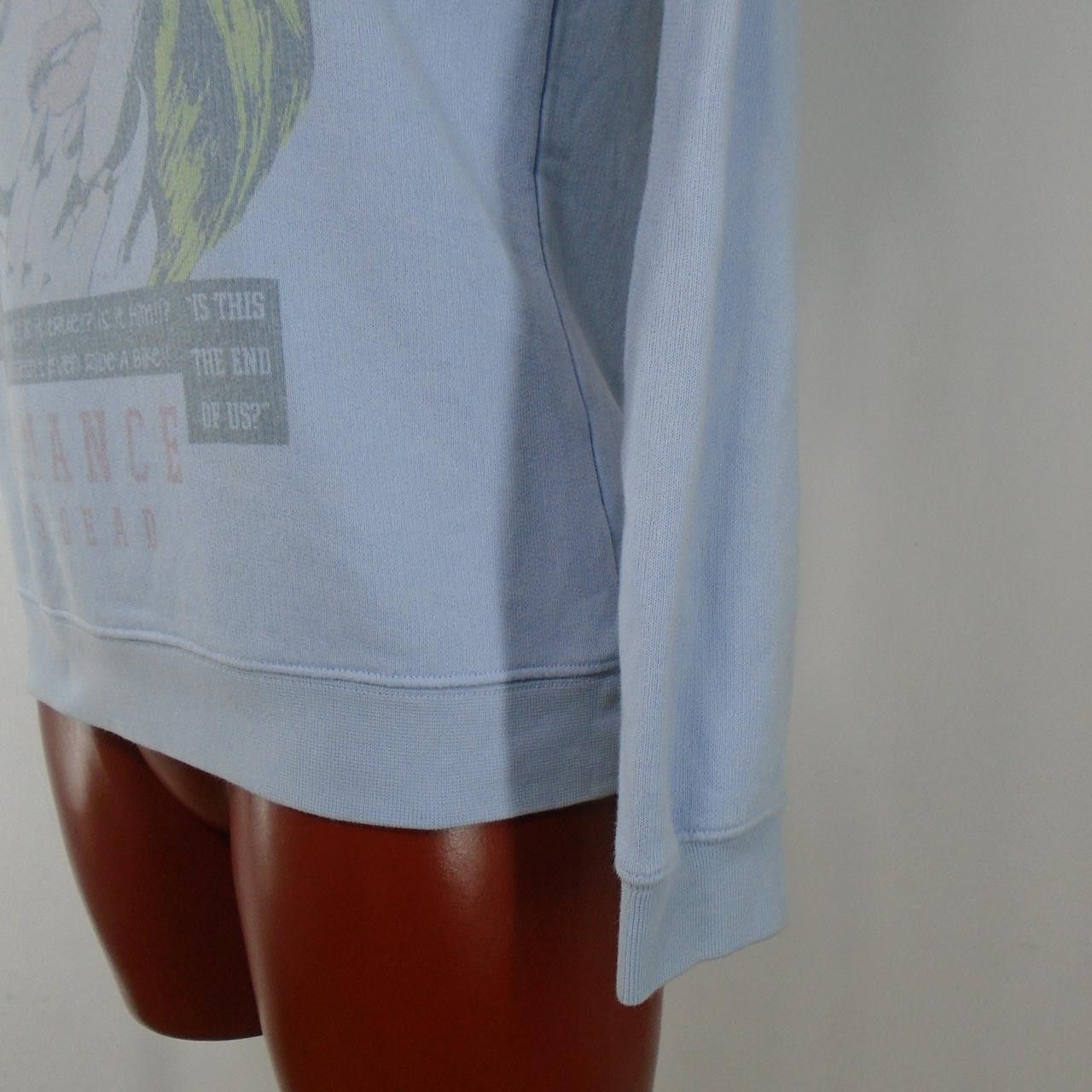 Vintage Women's Sweatshirt Karssen. Blue. XS. Used. Good Size XS / US 0-2 / IT 36-38 - 9 Thumbnail