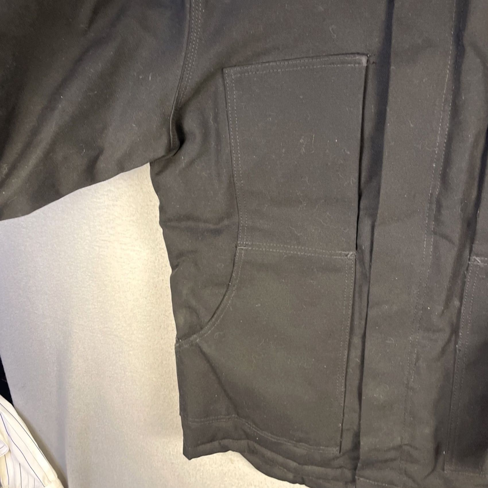 Dickies Dickies Eisenhower Jacket Mens Medium Black Zip Pockets Lined Duck Canvas Heavy Size US M / EU 48-50 / 2 - 2 Thumbnail