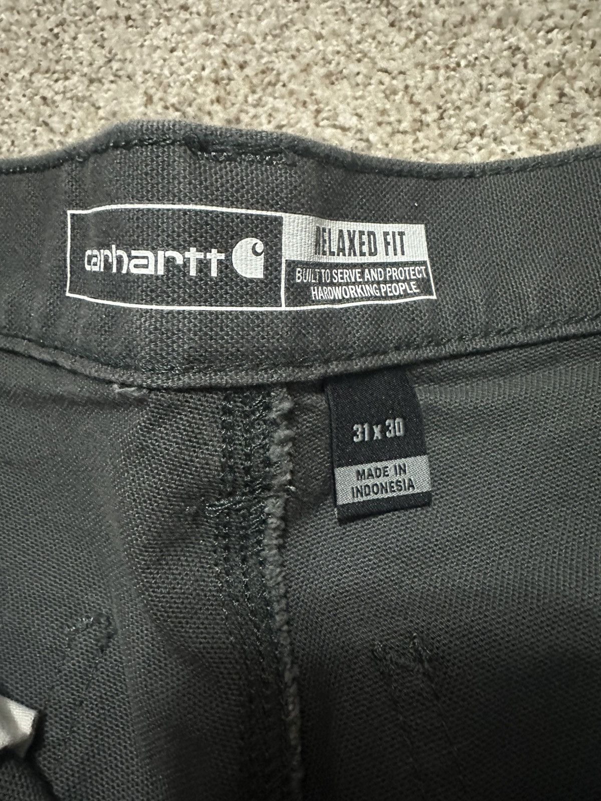 Carhartt Carhartt Relaxed Fit double front knee pants Size US 30 / EU 46 - 4 Thumbnail