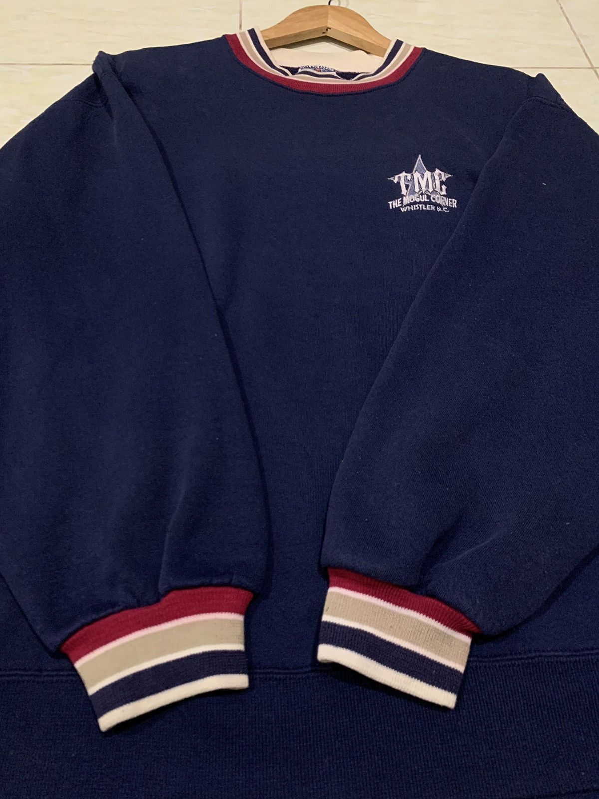 Other × Vintage Vintage Sweatshirt Jerzees TMC Whistler Size US L / EU 52-54 / 3 - 6 Thumbnail